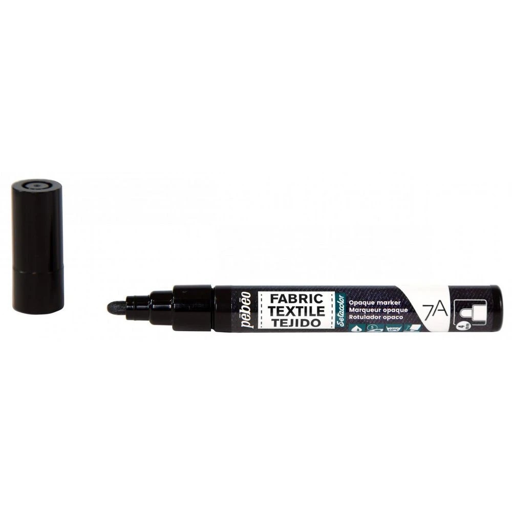 2 Pebeo 7A Opaque Marker 4mm Black, 2 of 2