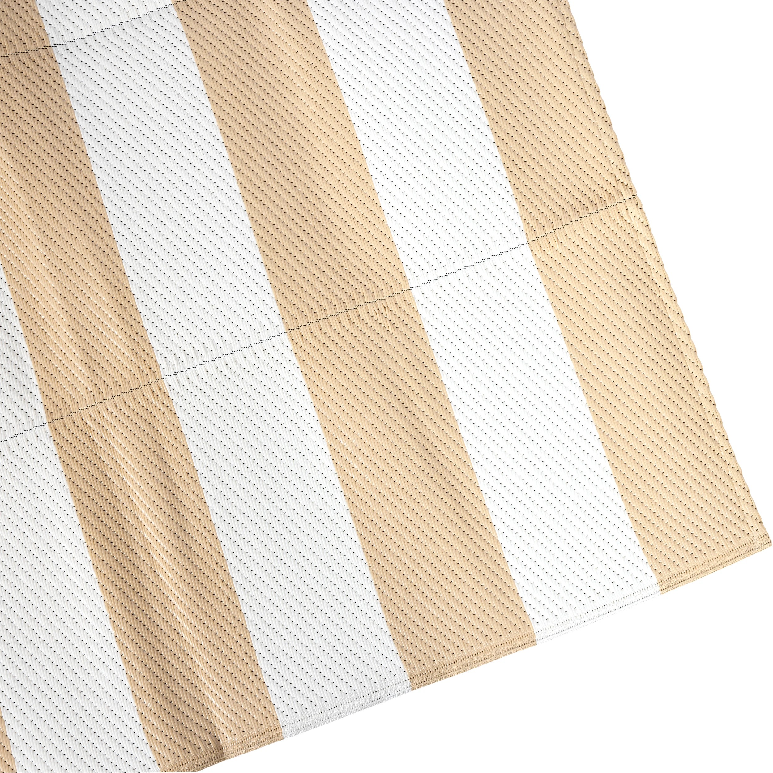 4 Woven Floor Mat - Natural Stripe, 4 of 7