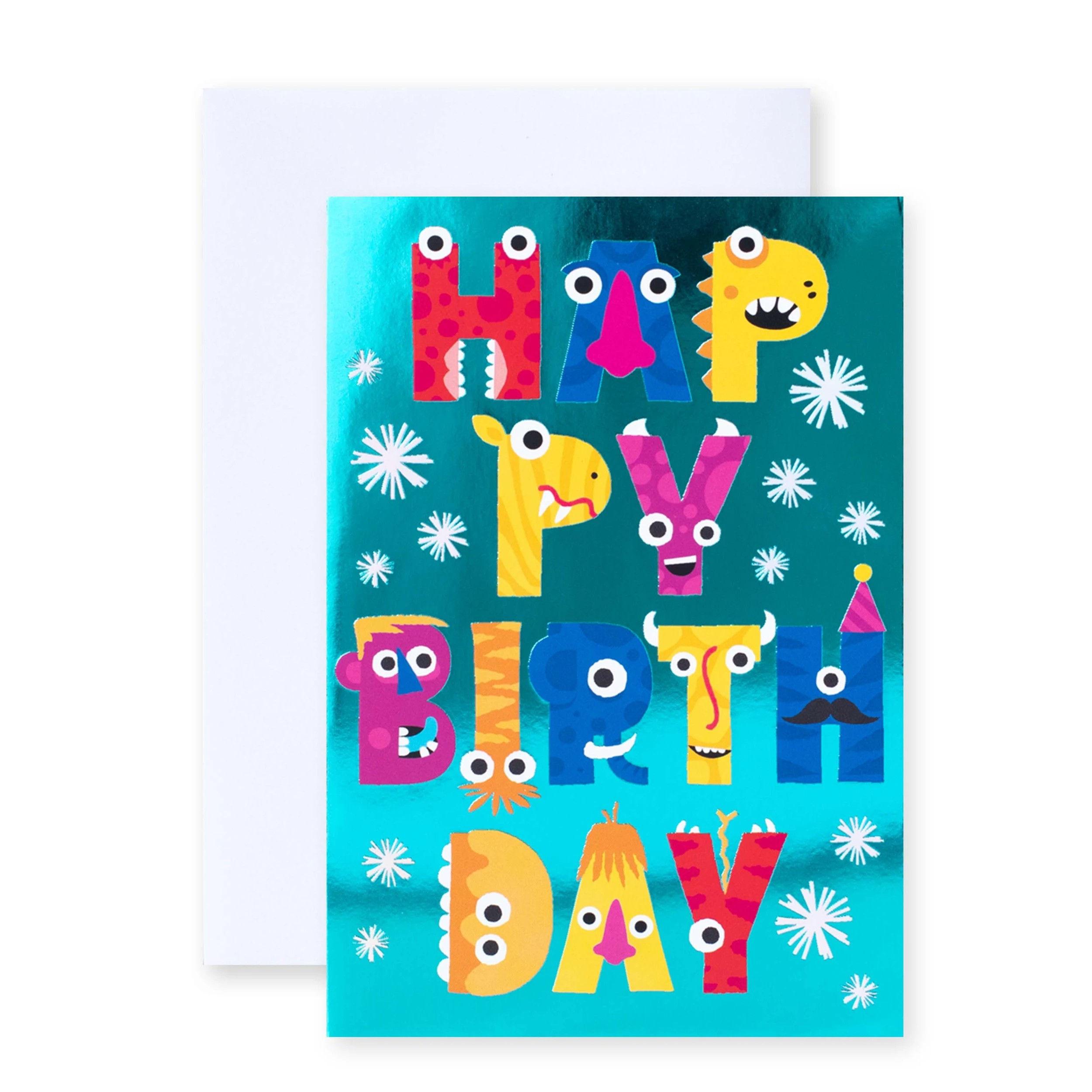 3 12 Pack Hallmark Kids Birthday Cards - Fun Colourful Monsters!, 3 of 4