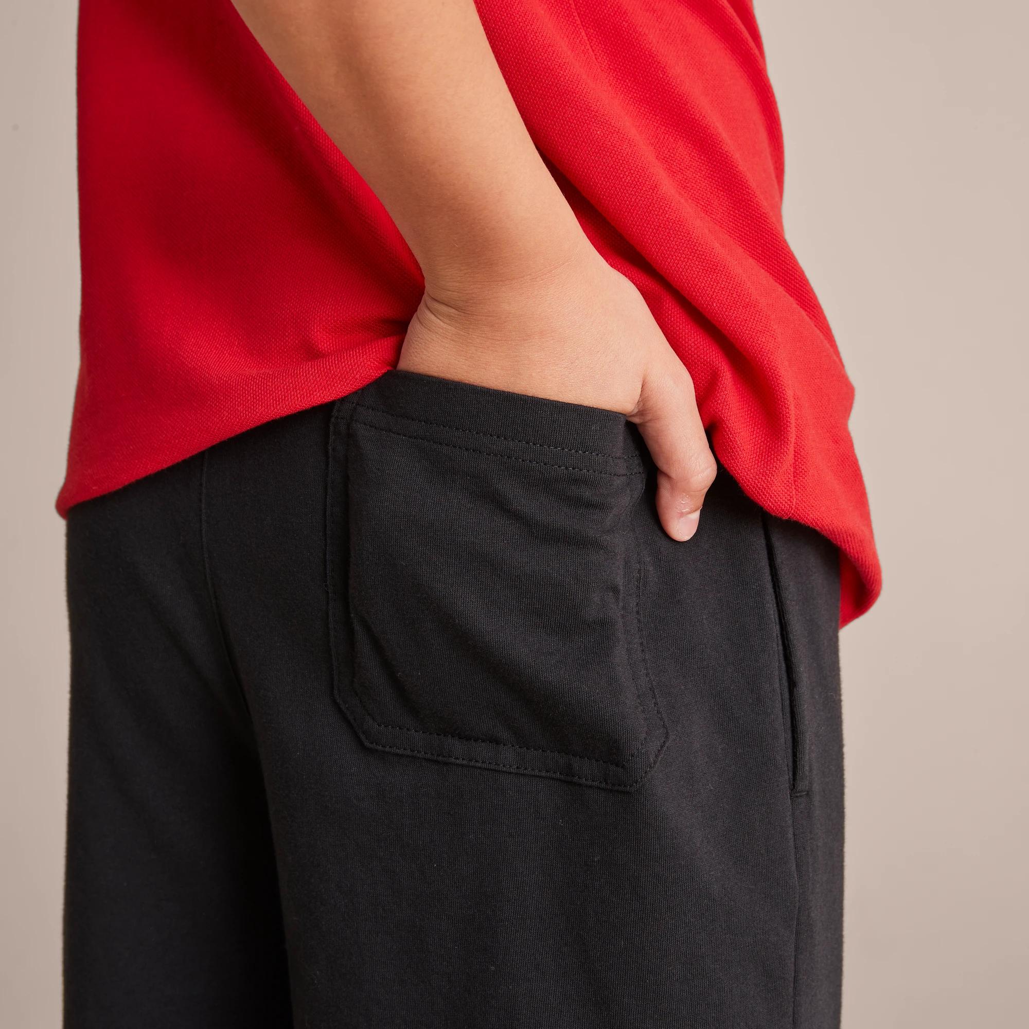 4 Target School Knit Shorts BLACK, 4 of 7