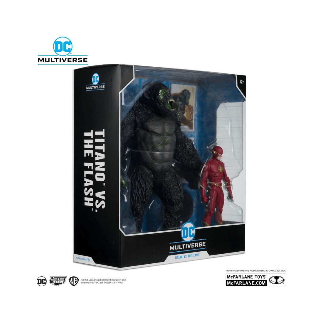 10 McFarlane Toys DC Multiverse Titano VS The Flash 7 inch Action Figure with Megafig 2 Pack, 10 of 10
