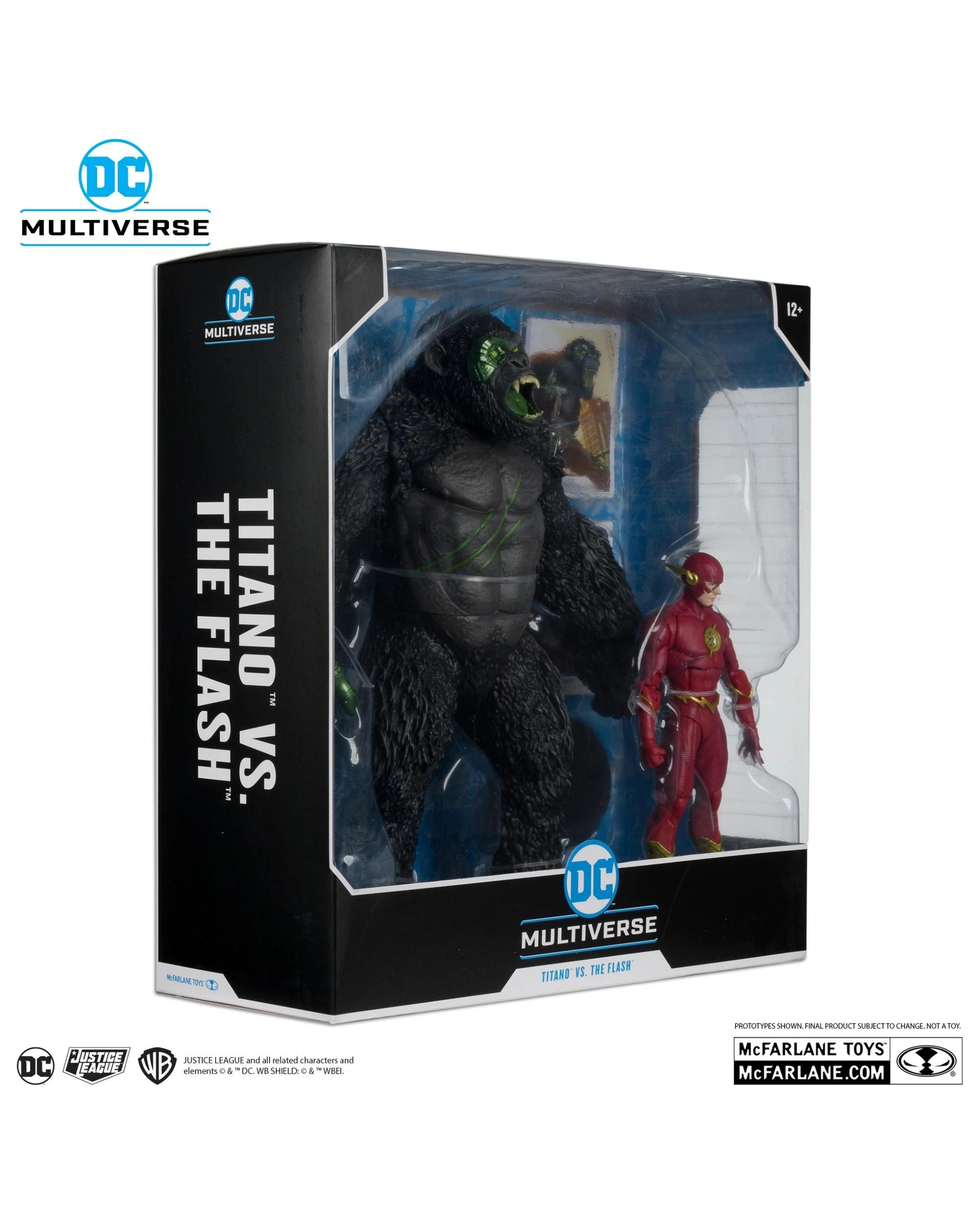 10 DC Multiverse Titano VS The Flash 7 inch Action Figure with Megafig 2 Pack, 10 of 10