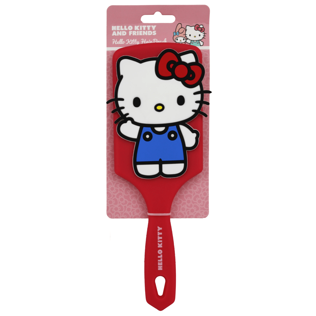 1 Sanrio Hello Kitty and Friends Hello Kitty Hair Brush - Red, 1 of 2