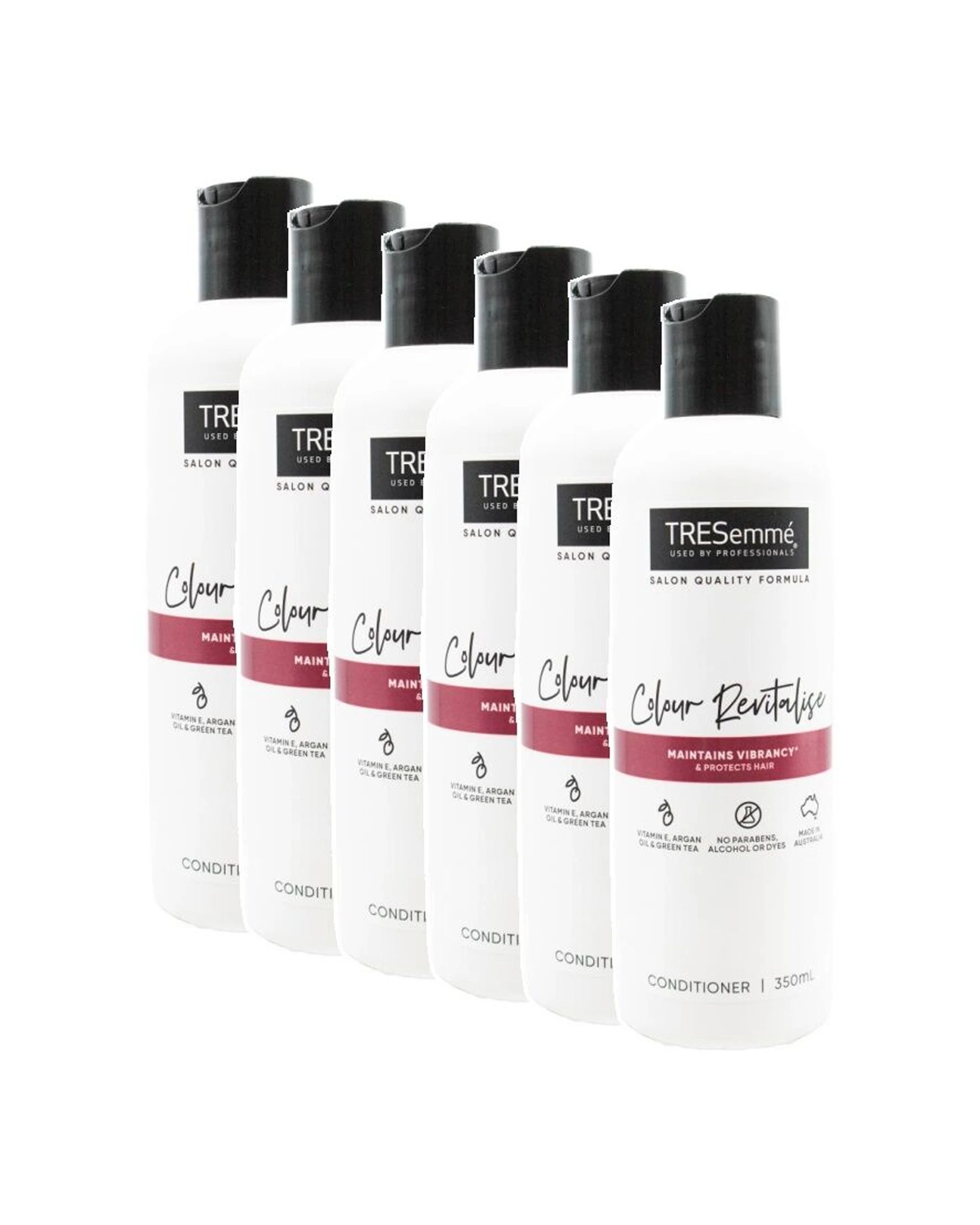 1 TRESemme 6PK Hair Conditioner Colour Revitalise Maintains Vibrancy 350ml - White, 1 of 4
