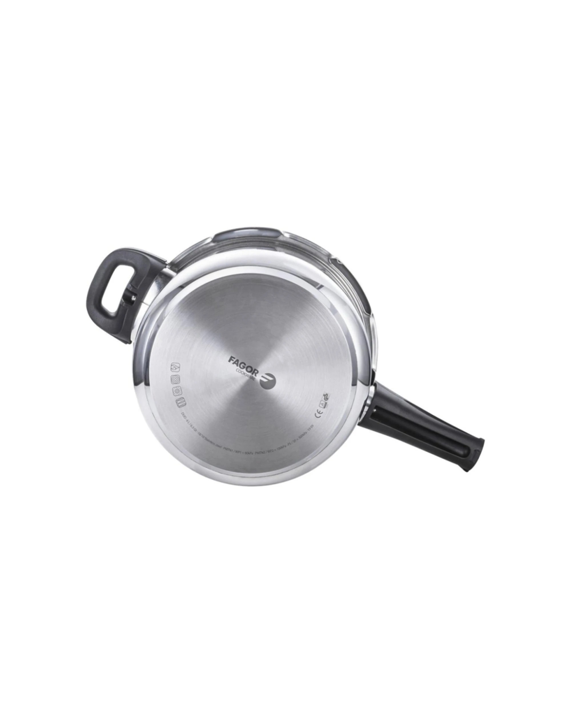 5 Fagor Duo Stainless Steel Pressure Cooker 2 Levels Induction Compatible 4L - Silver, 5 of 6