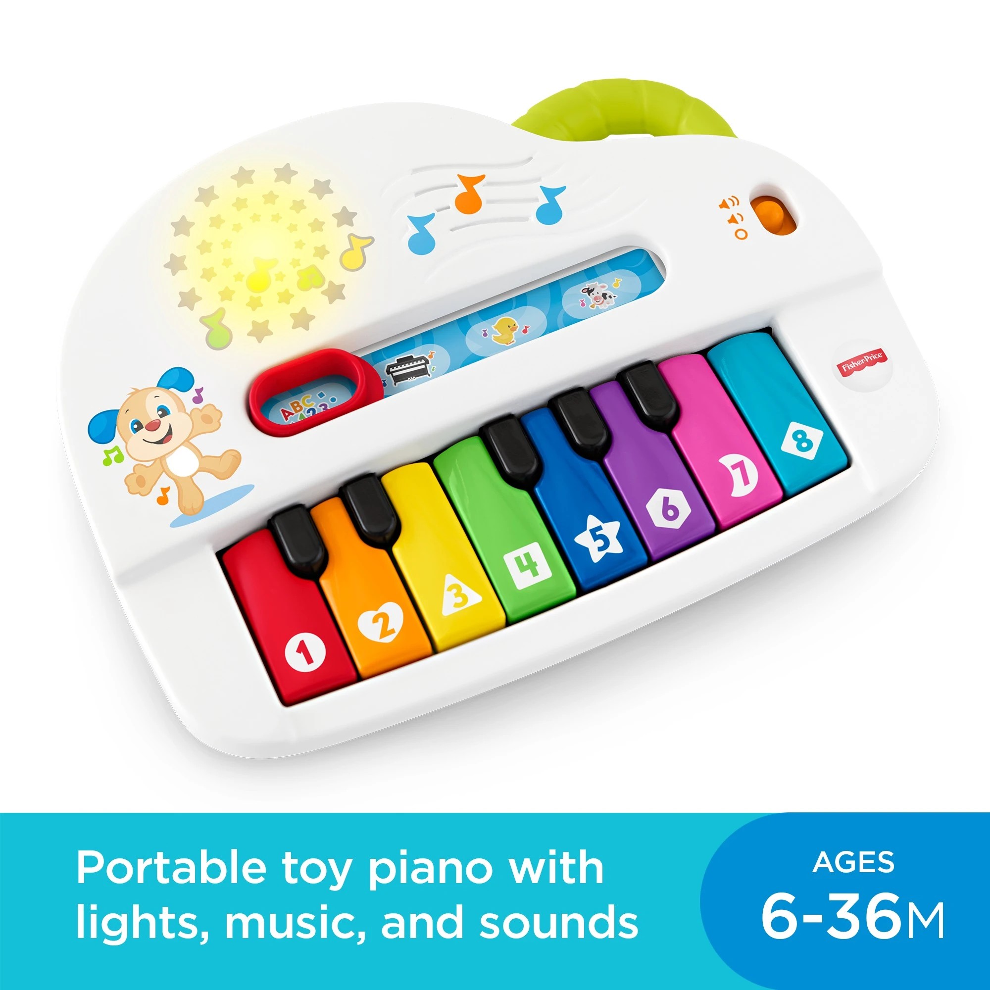 2 Fisher-price Laugh & Learn Silly Sounds Light-up Piano, 2 of 4