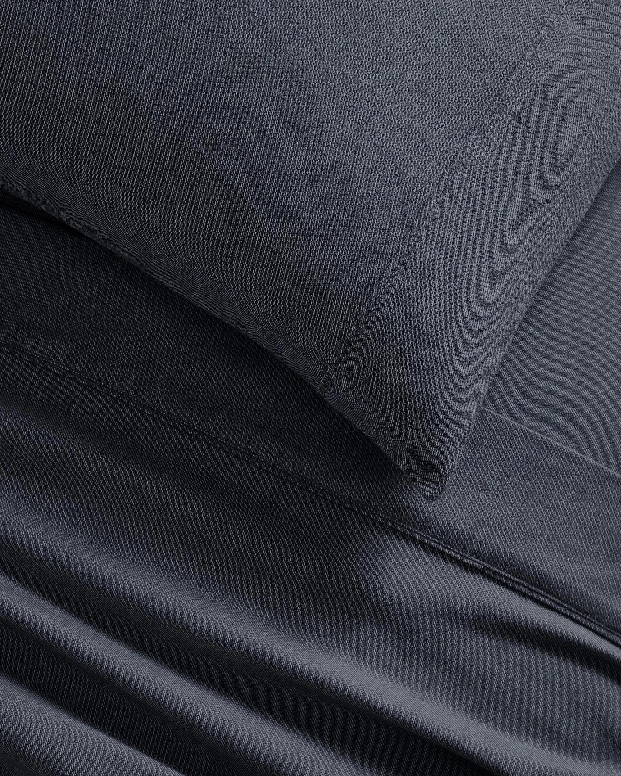 3 Target Kai Flannelette Sheet Set - King Single Bed - Blue, 3 of 4