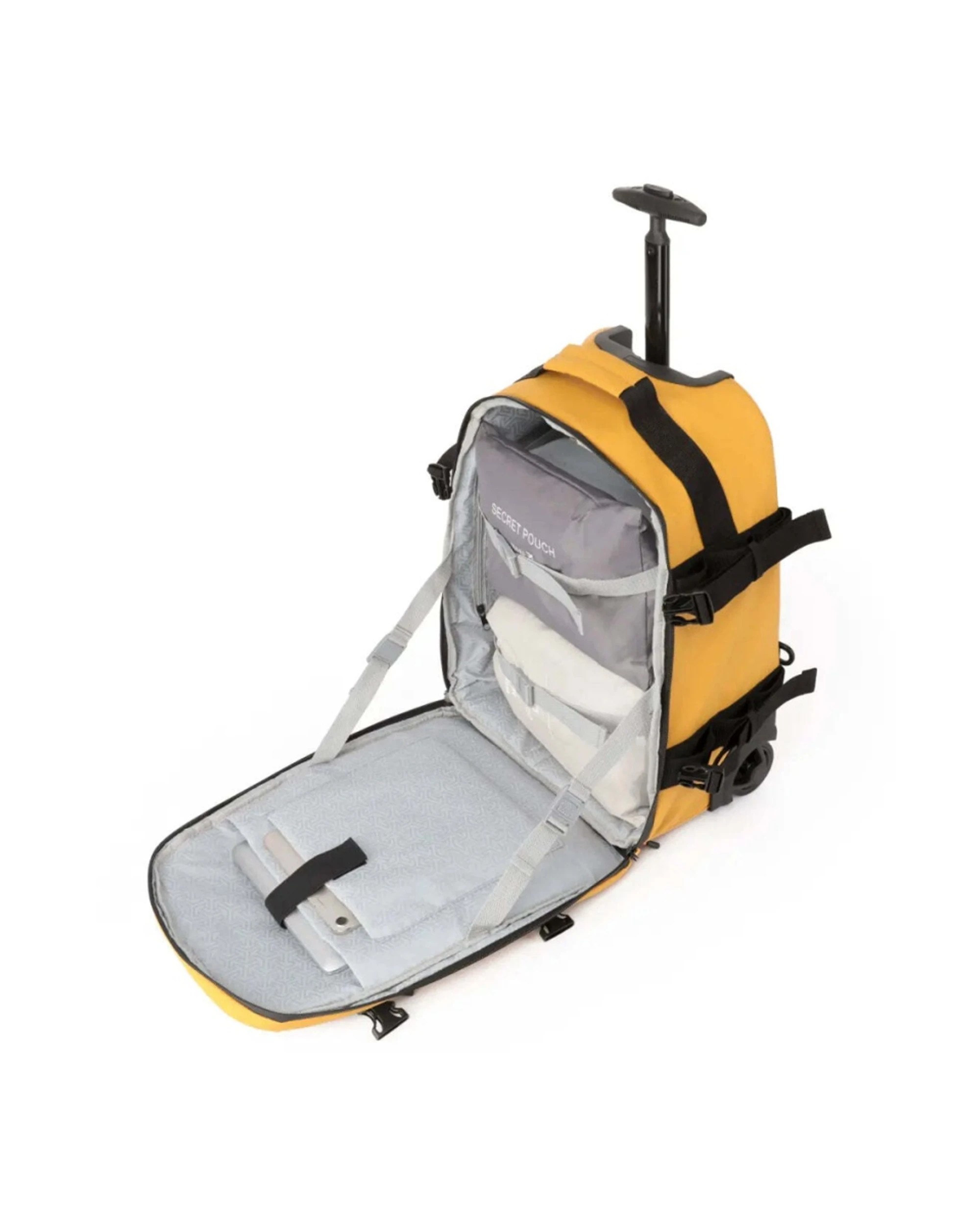 2 Tosca Delta 51 cm Onboard Trolley Laptop Backpack Carry-On - Yellow, 2 of 3