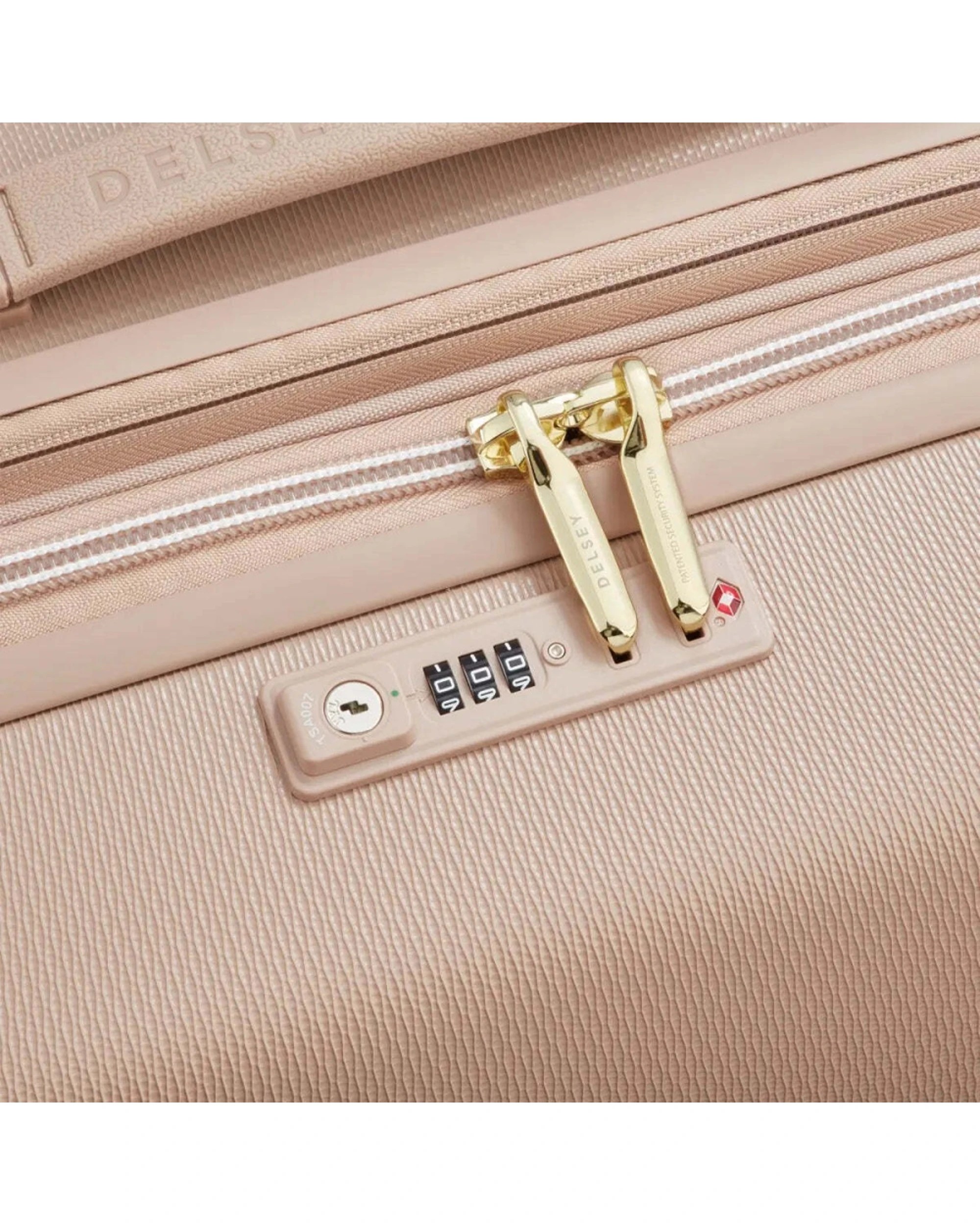 7 Delsey Luggage Chatelet Air 2.0 4-Wheel Suitcase 76 cm TSA Lock Secure Zip Rose - Brown, 7 of 8