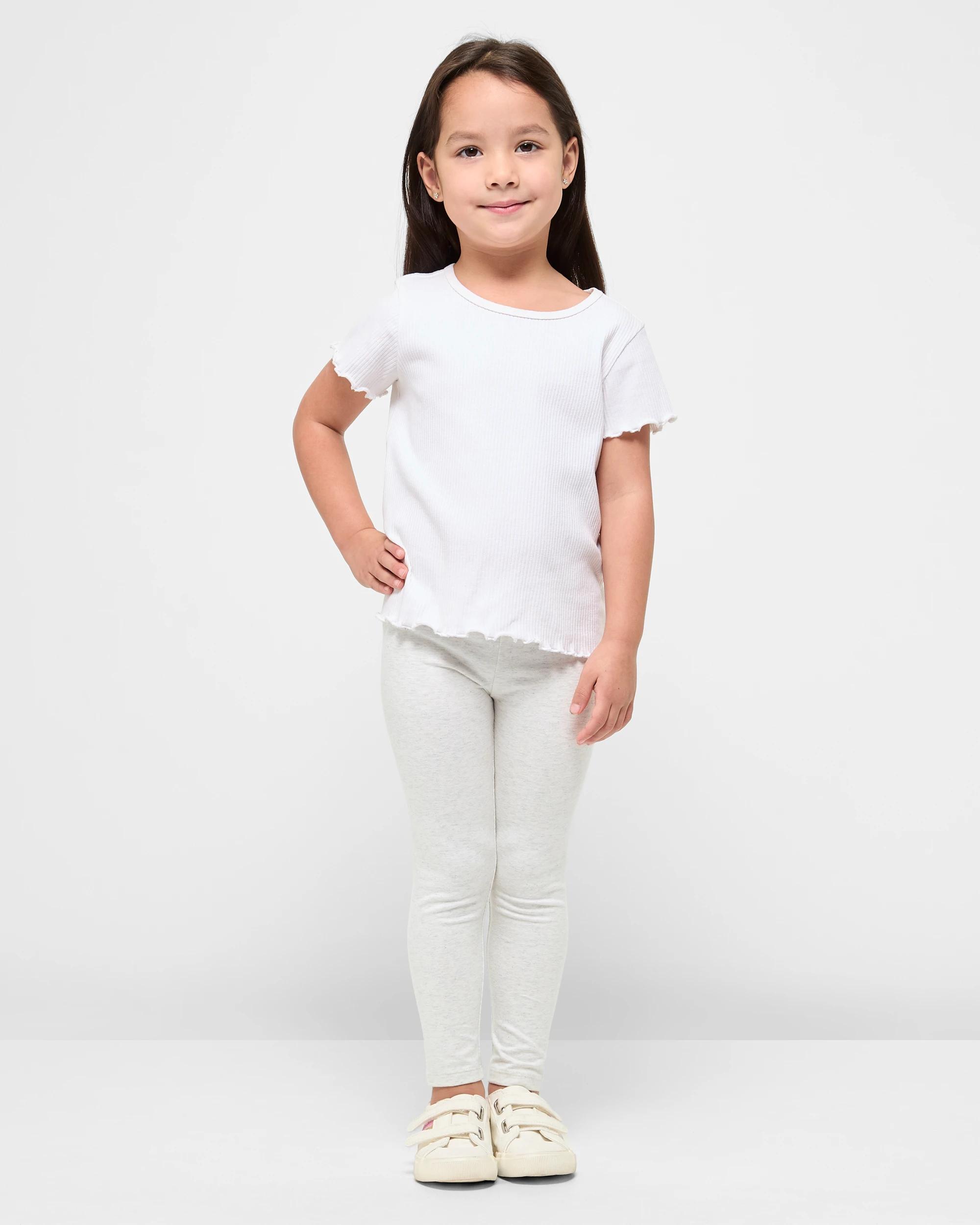 2 Target Australian Cotton Leggings GREY MARLE, 2 of 5