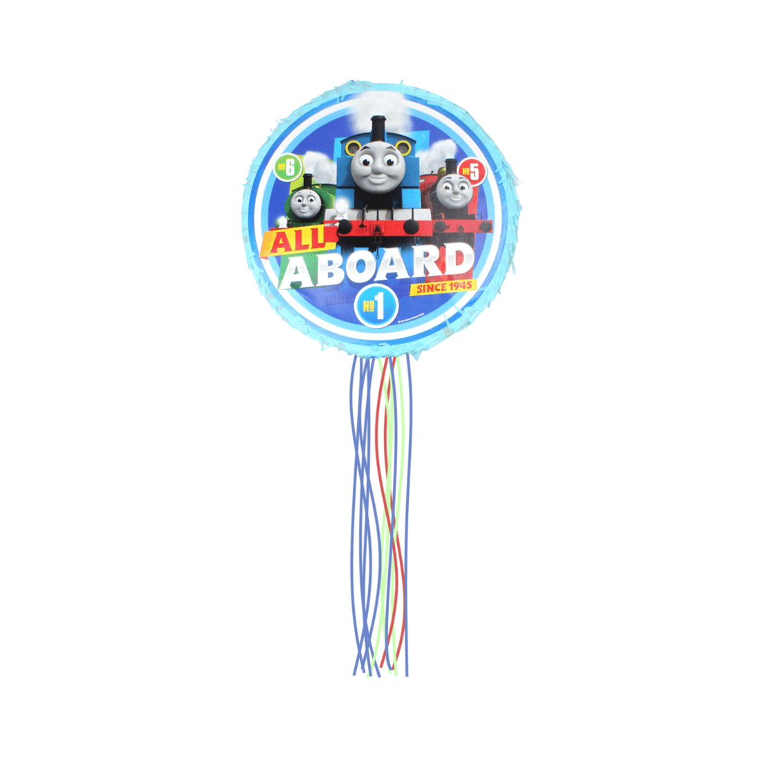 1 Amscan Thomas the Tank Engine All Aboard Pull String Pinata, 1 of 1