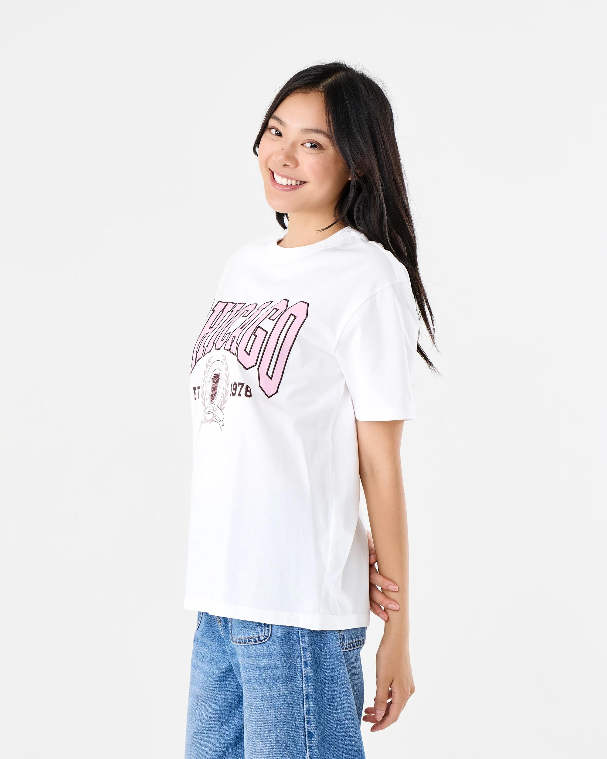 2 Short Sleeve Oversized Boyfriend T-shirt Cldchicago, 2 of 6