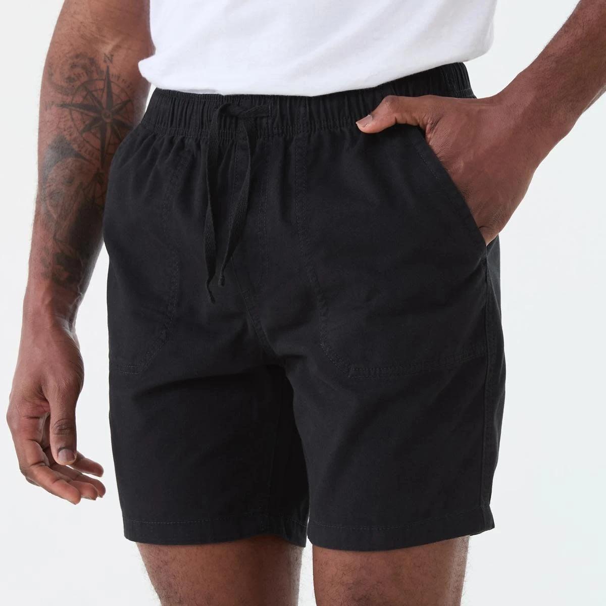 2 Washed Volley Shorts BLACK, 2 of 6