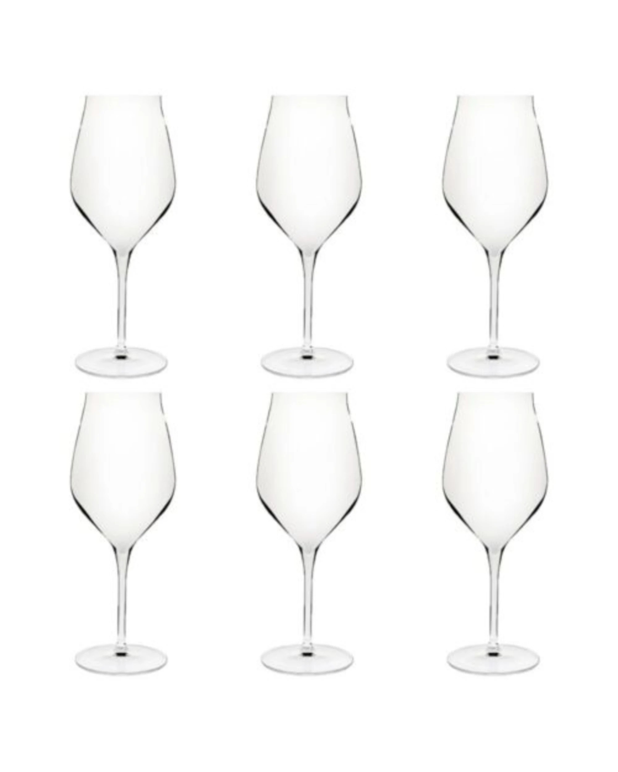 1 Luigi Bormioli Vinea Red Wine Glasses 550ml 6 Pack - Clear, 1 of 3