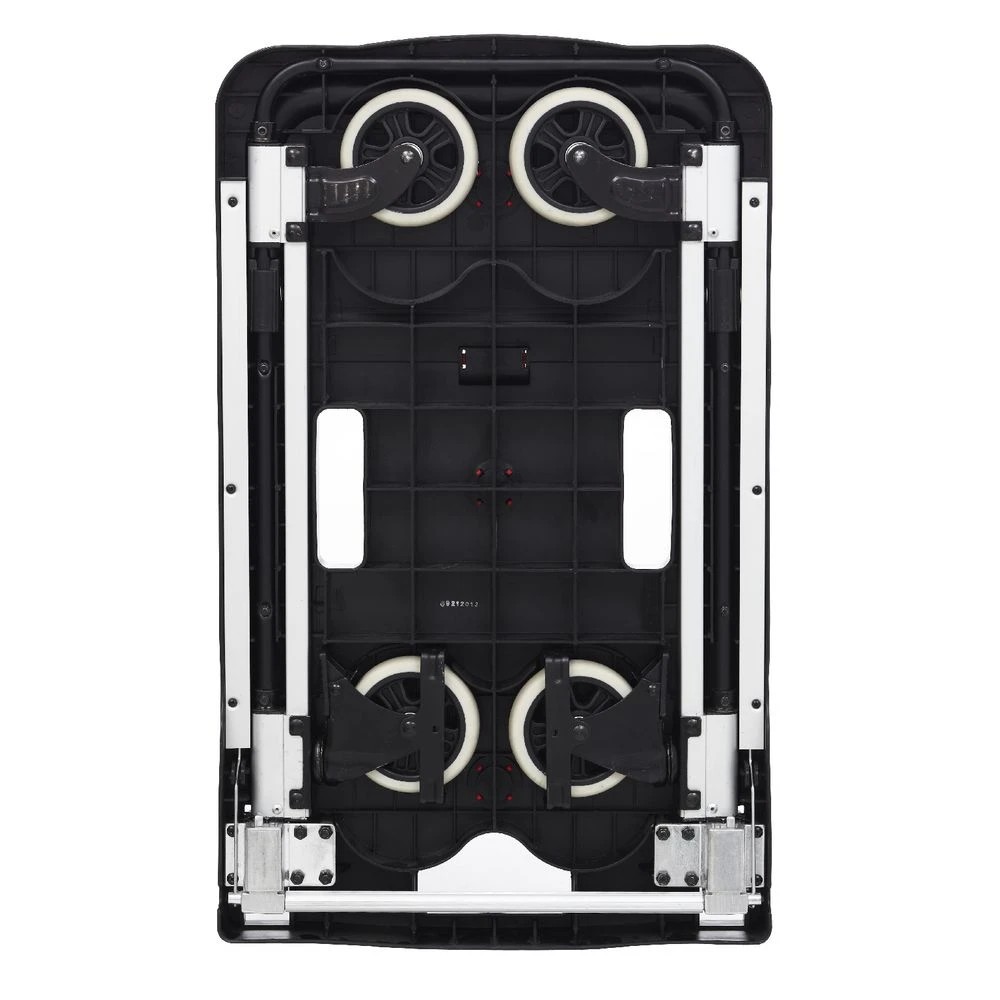 3 Flatform Truck 4 Wheeled Dolly with Brake, 3 of 5