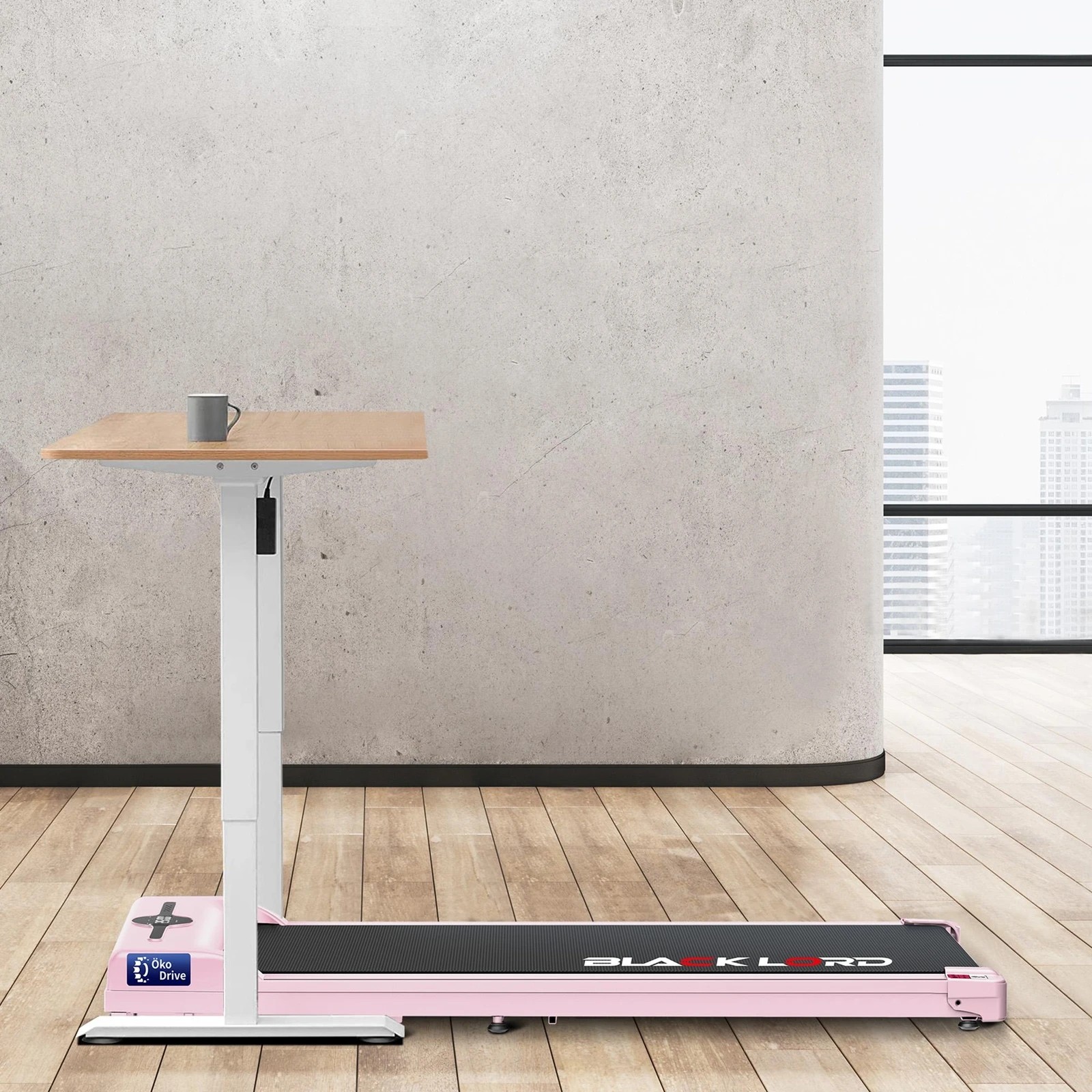 4 Black Lord Treadmill Electric Walking Pad Exercise Home Gym Fitness Machine - Pink, 4 of 9