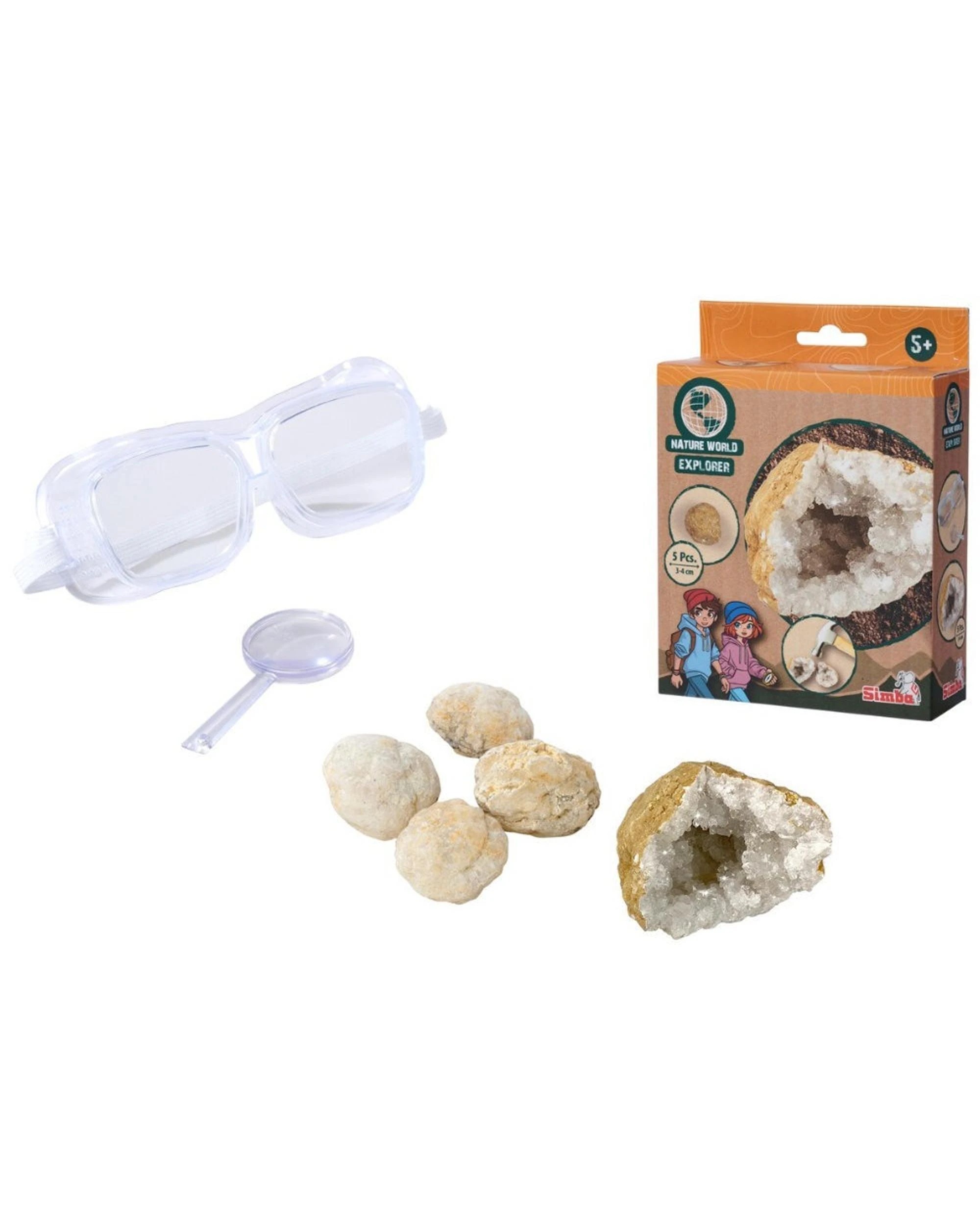 1 Nature World Explorer Geodes 5 Pieces, 1 of 3