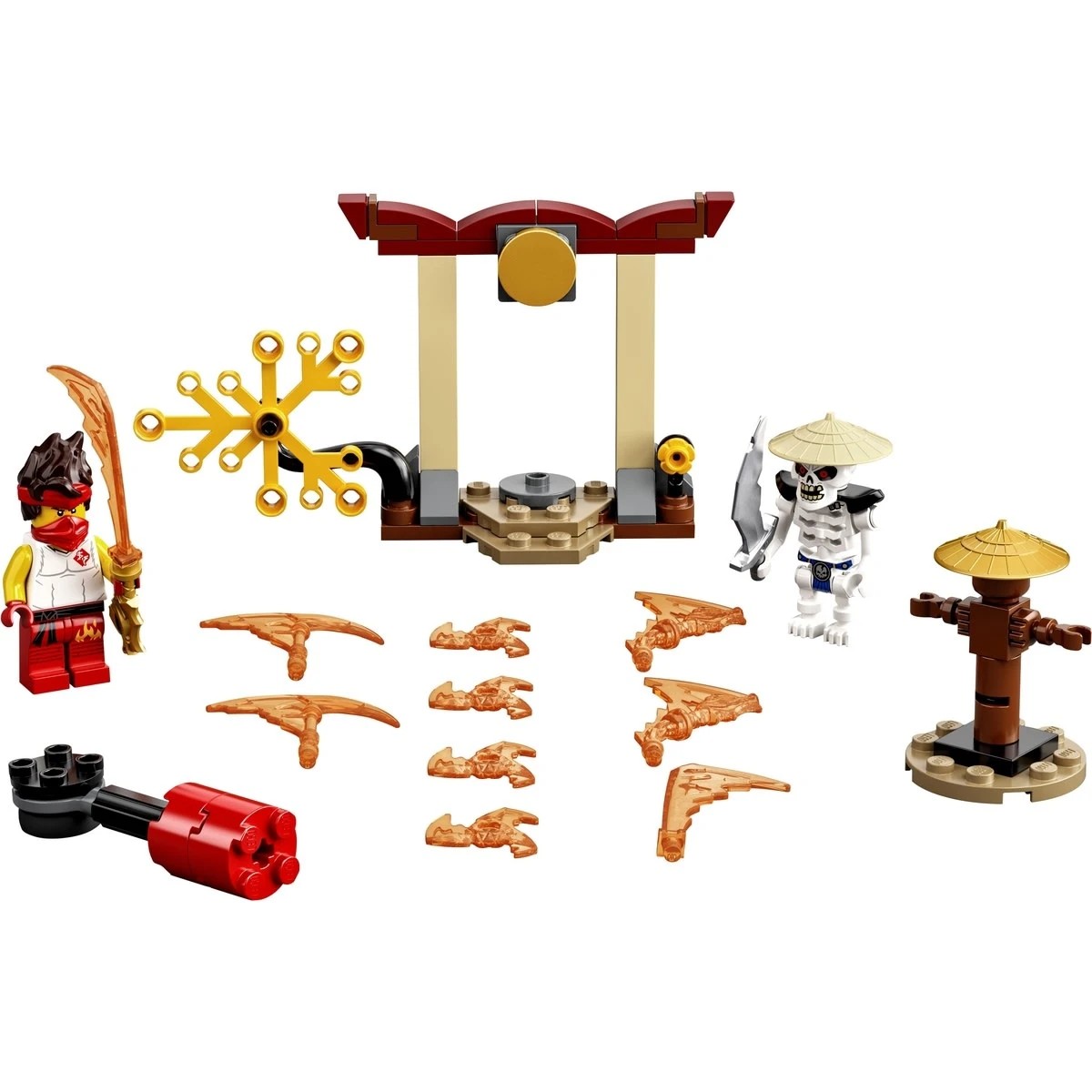 2 LEGO NINJAGO Epic Battle Set Kai vs. Skulkin 71730, 2 of 10