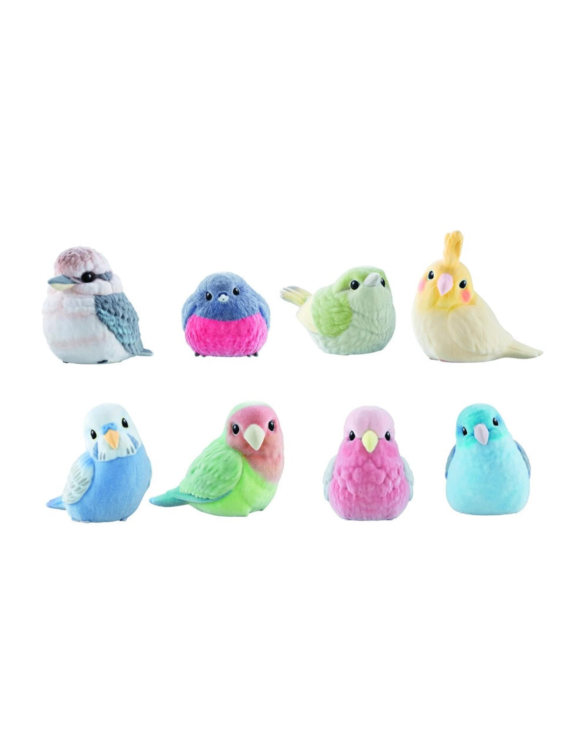 1 Bandai Shokugan Mofumofu Te-Nori Bird Friends 3 Blind Box, 1 of 5