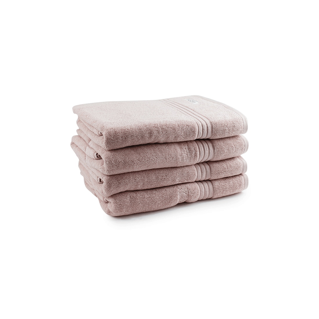 1 Onkaparinga 4pc 69x140cm Cotton Flinders Bathroom Towels Set 600gsm
 - Pink, 1 of 3