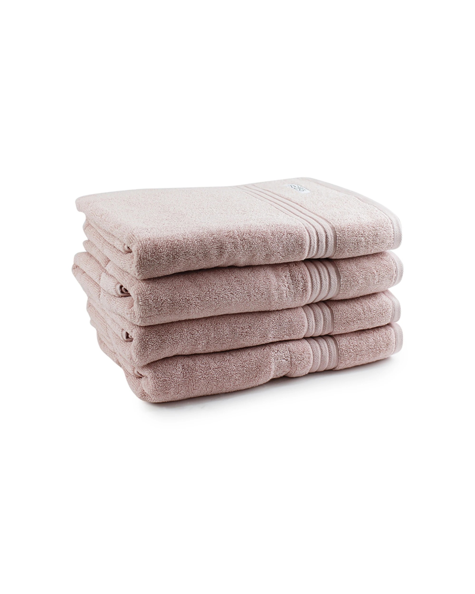 1 Onkaparinga 4pc 69x140cm Cotton Flinders Bathroom Towels Set 600gsm
 - Pink, 1 of 3