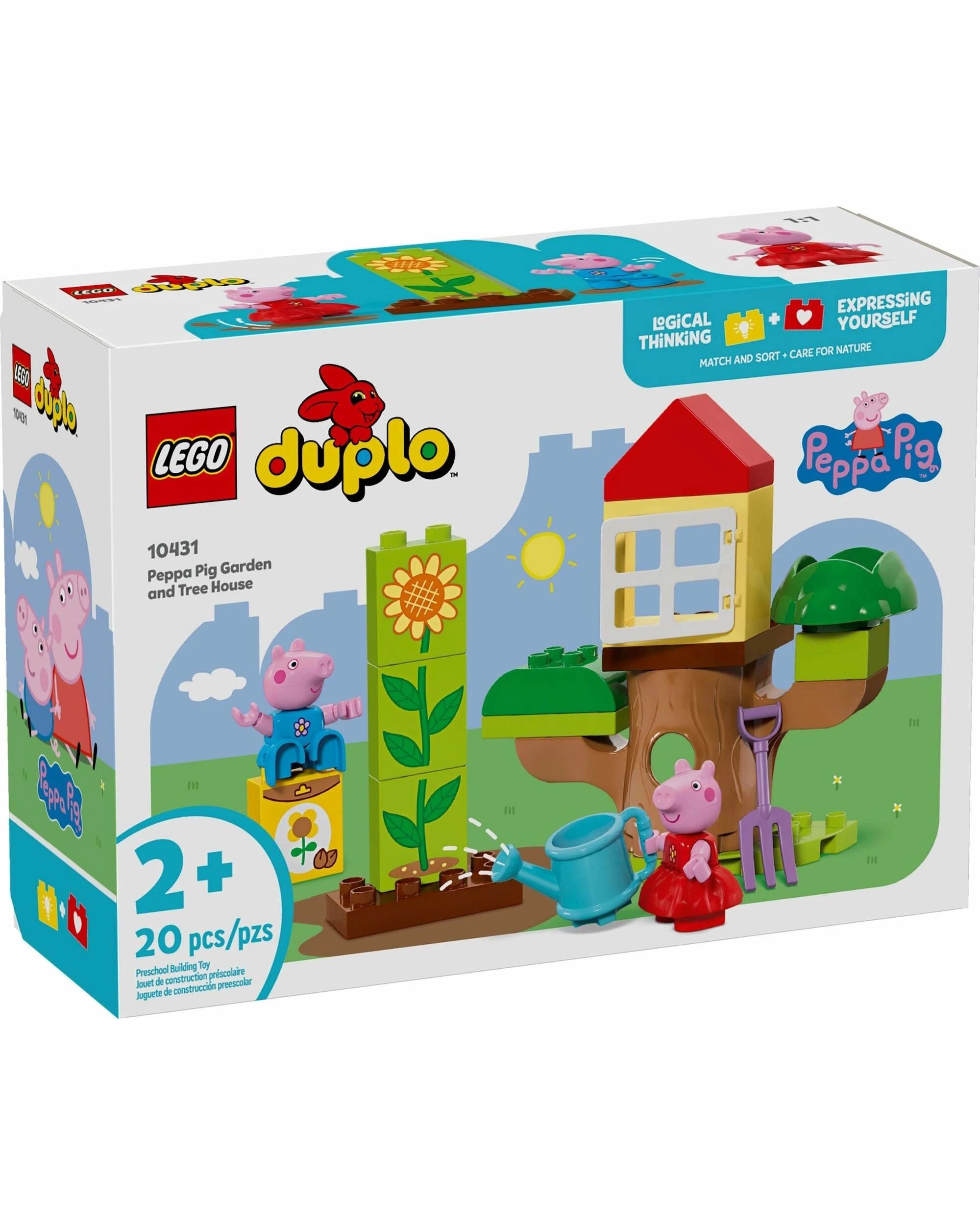 1 LEGO DUPLO 10431 Peppa Pig Garden & Tree House, 1 of 5