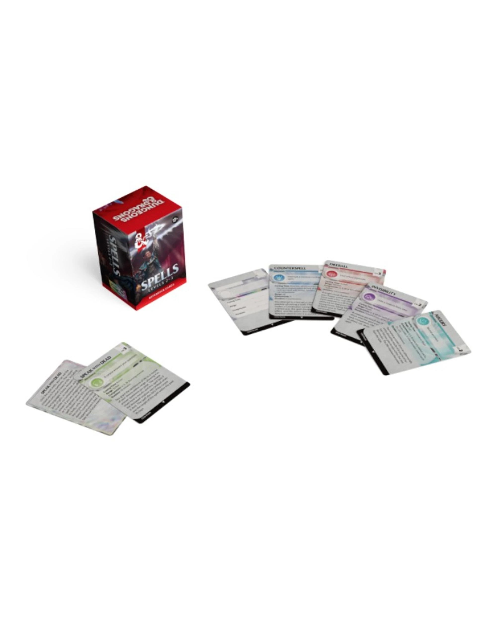 2 Dungeons and Dragons Spells Levels 2-3 Reference Cards, 2 of 5