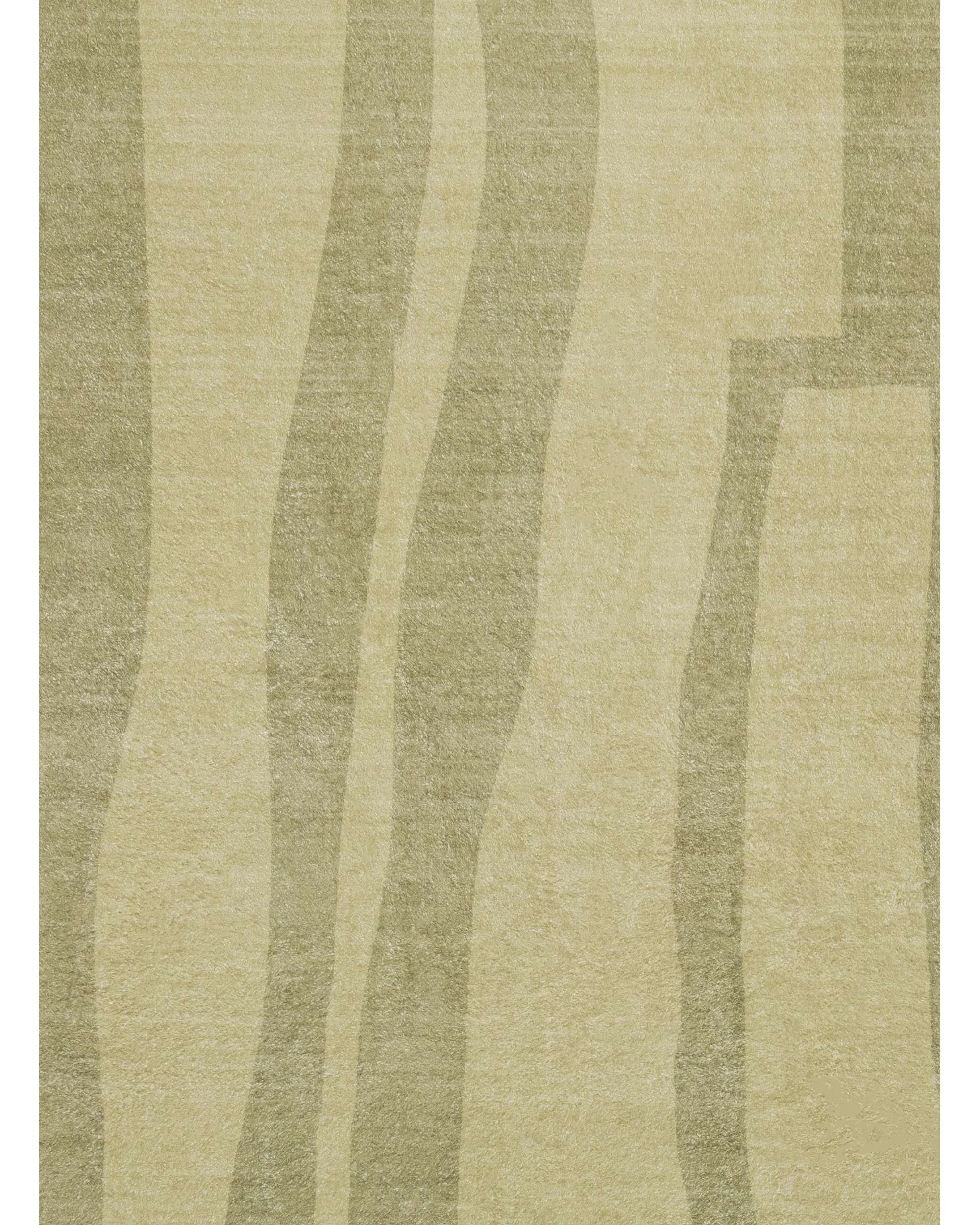 6 Loopsie Laurelton Printed Washable Rug-180cm x 120cm - Green, 6 of 8