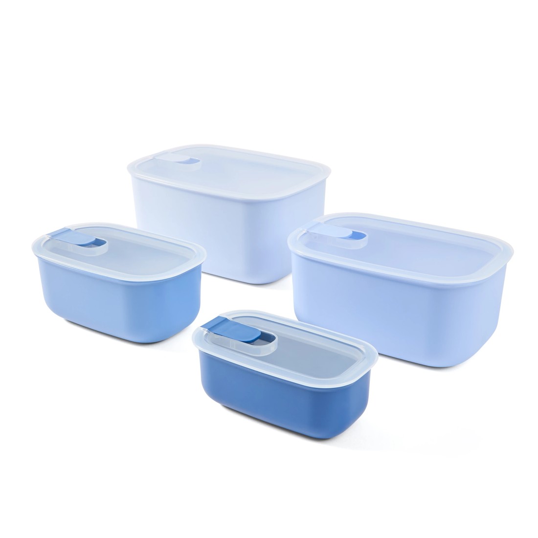 3 4 Piece Rectangle Food Containers, 3 of 10