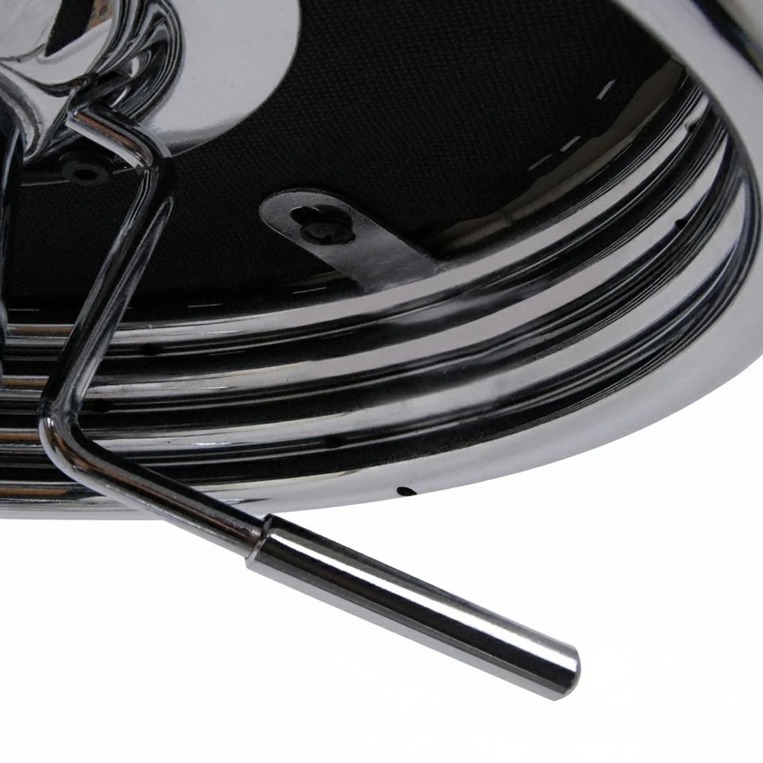 3 Artiss 2x Bar Stools Leather Padded Gas Lift - Black, 3 of 5