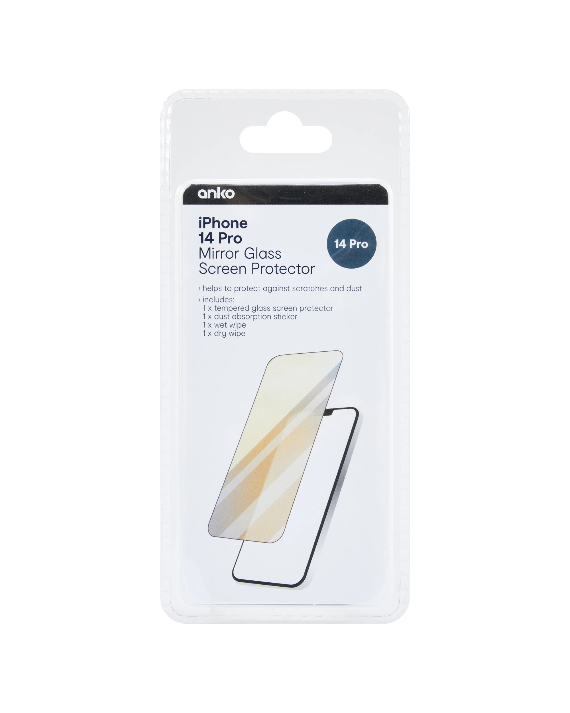 1 iPhone 14 Pro Mirror Glass Screen Protector, 1 of 2