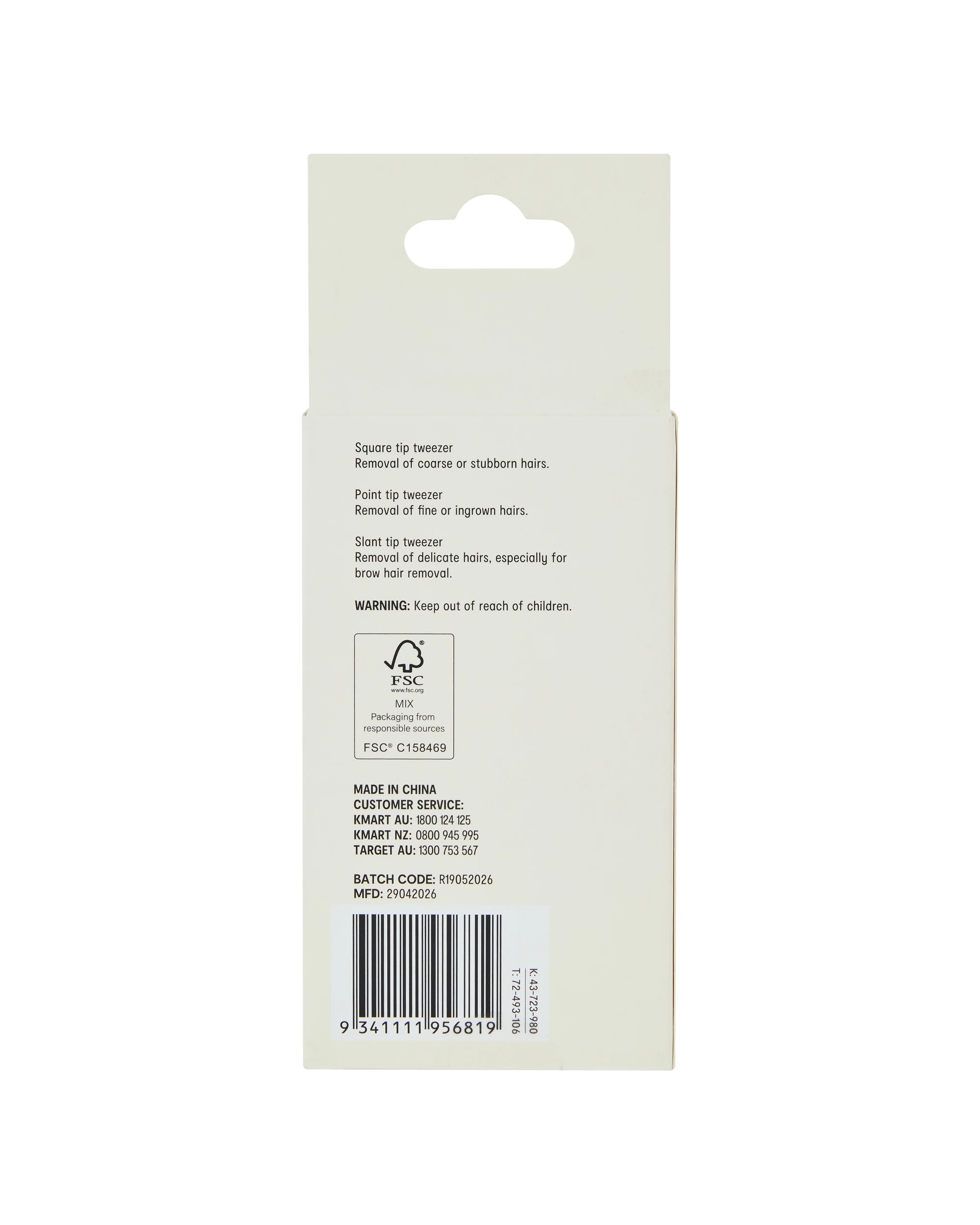 6 OXX Beauty Summer Vacay Club Tweezer Trio, 6 of 6