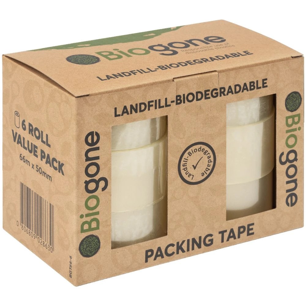 2 Biogone Packaging Tape 48 x 66mm 6 Pack, 2 of 3