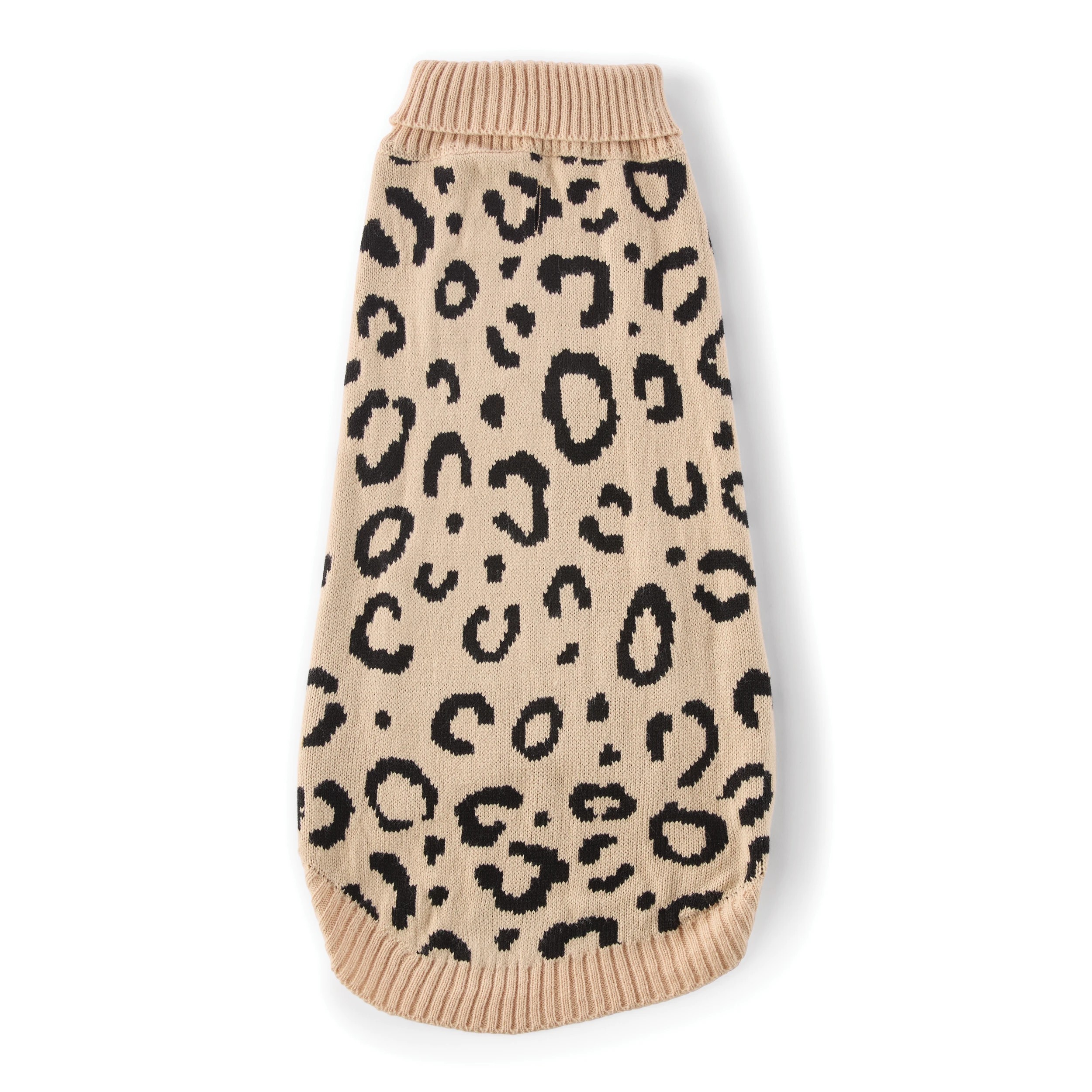 5 Pet Leopard Knit Jumper - Extra Large, 5 of 9