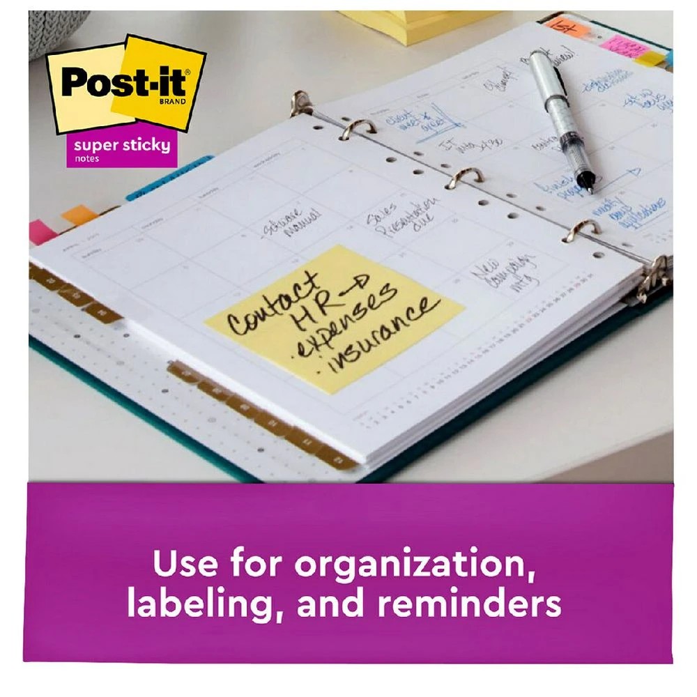 7 Post-it Super Sticky Pop-Up Notes 76x76mm Canary Yellow 12PK, 7 of 8