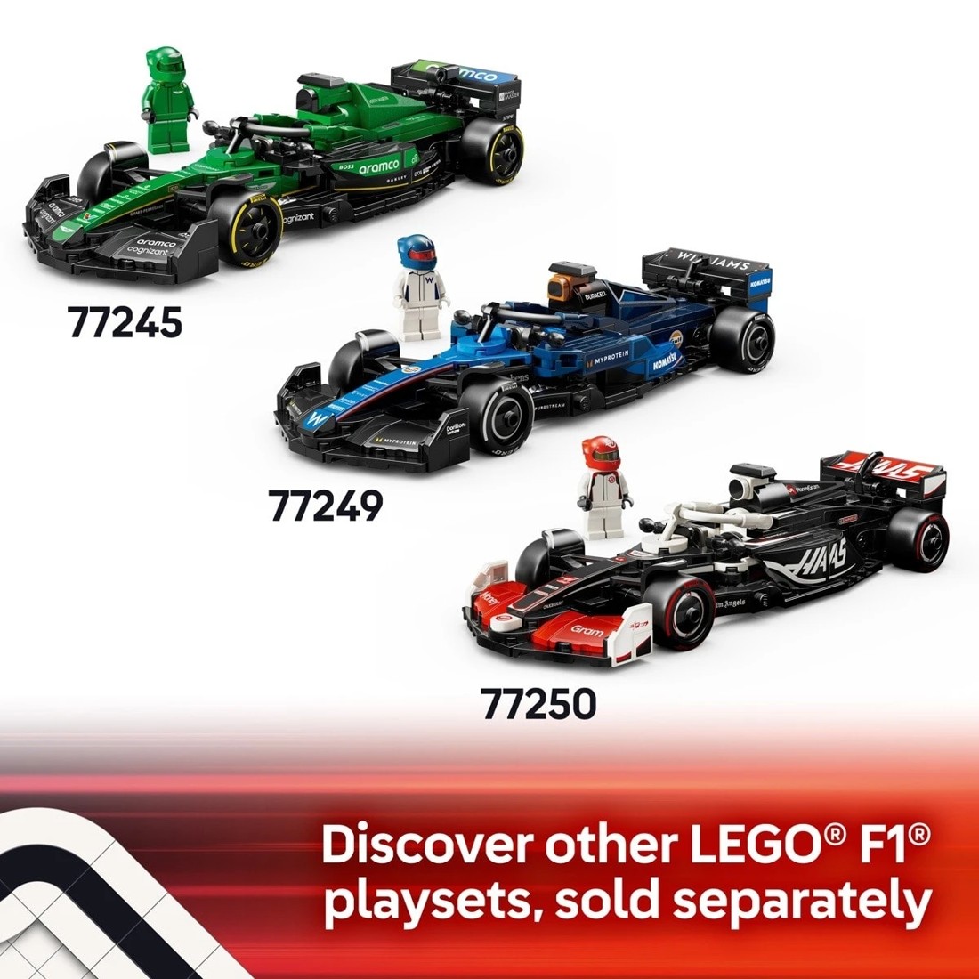 8 LEGO Speed Champions Aston Martin Aramco F1 AMR24 Race Car 77245, 8 of 10
