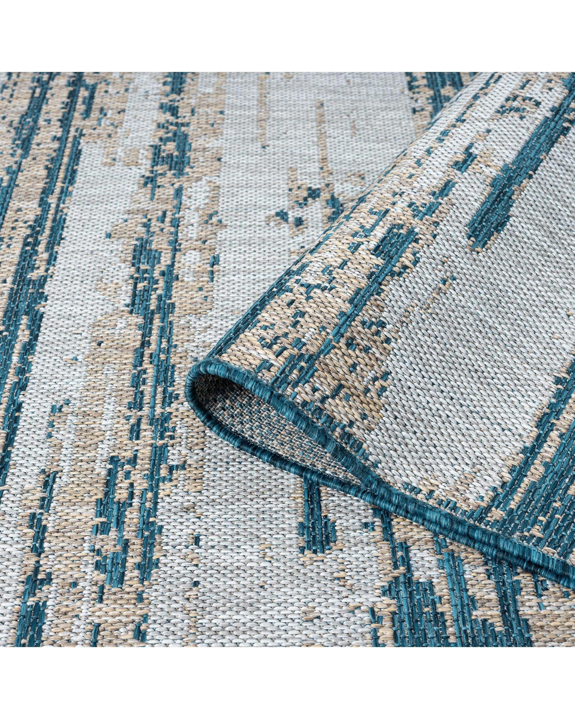 7 La Grace Home Cascade Premium Rug - 200x290cm - Turquoise, 7 of 10
