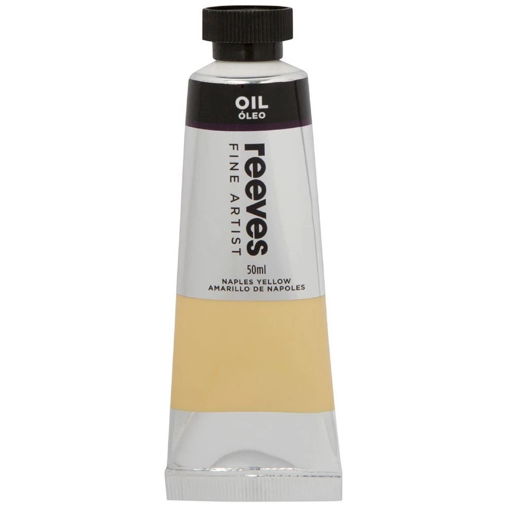 1 Reeves Oil Paint 50mL Naples Yellow, 1 of 1