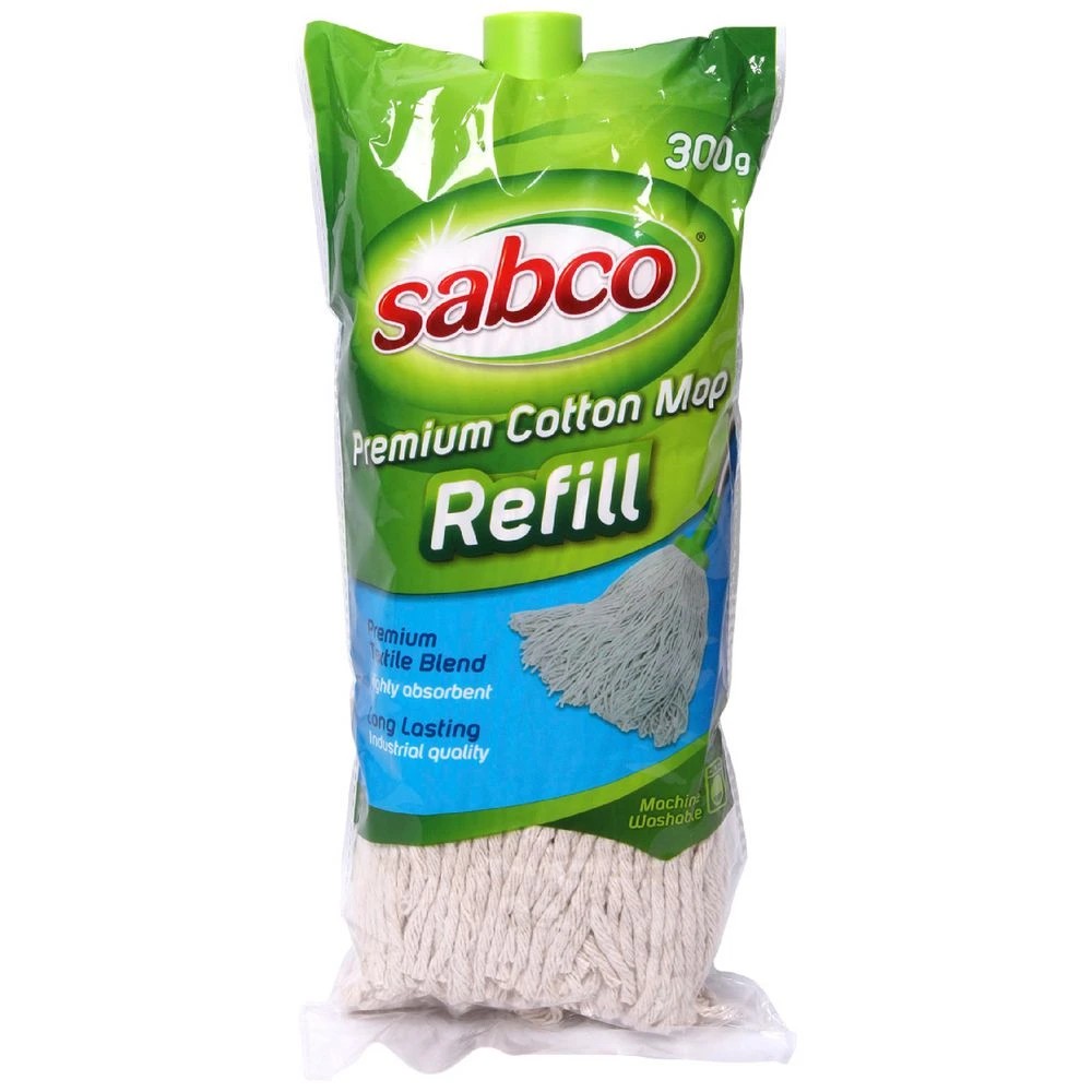 1 Sabco 300g Cotton Mop Refill, 1 of 1