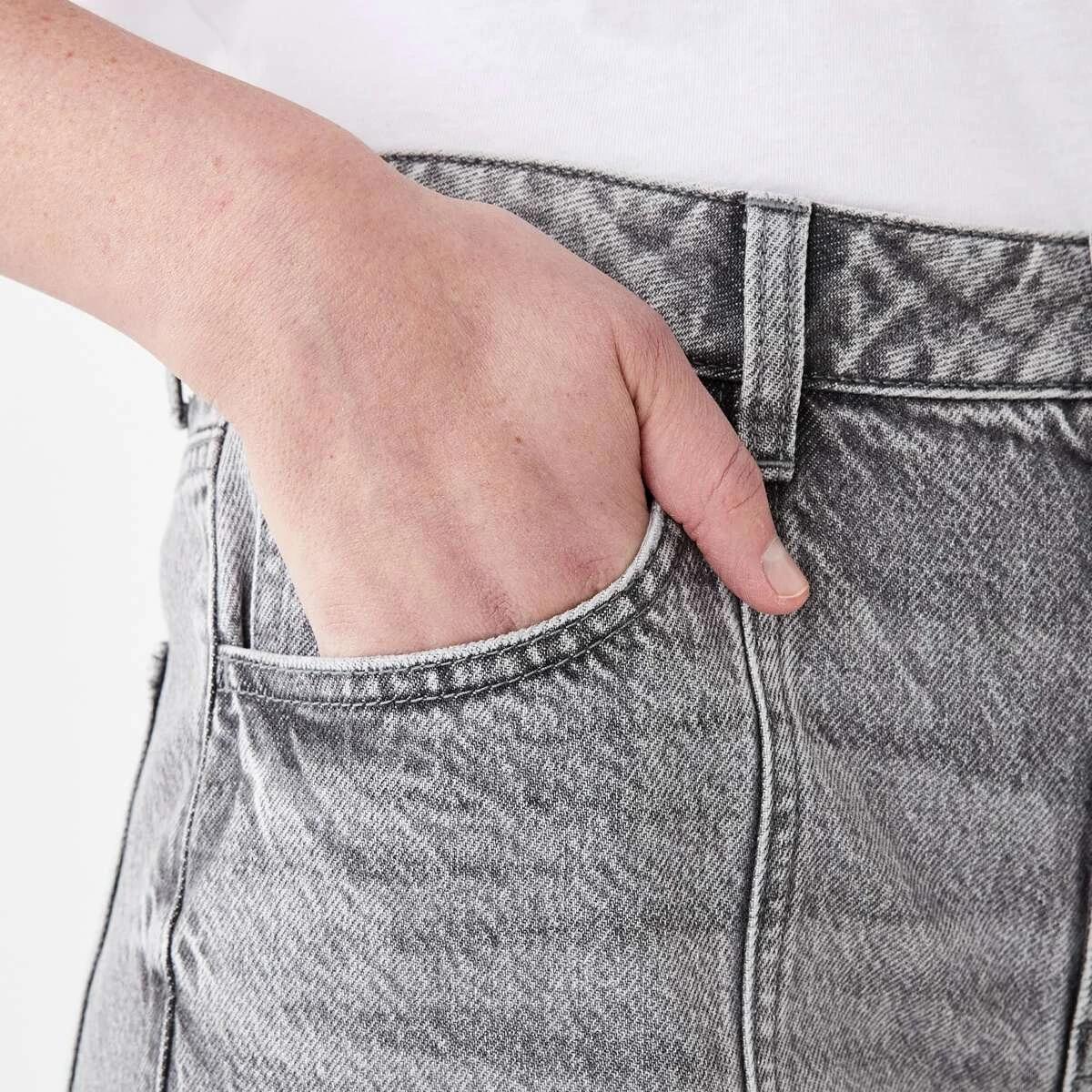 8 Seam Front Jeans GREY WASH, 8 of 9