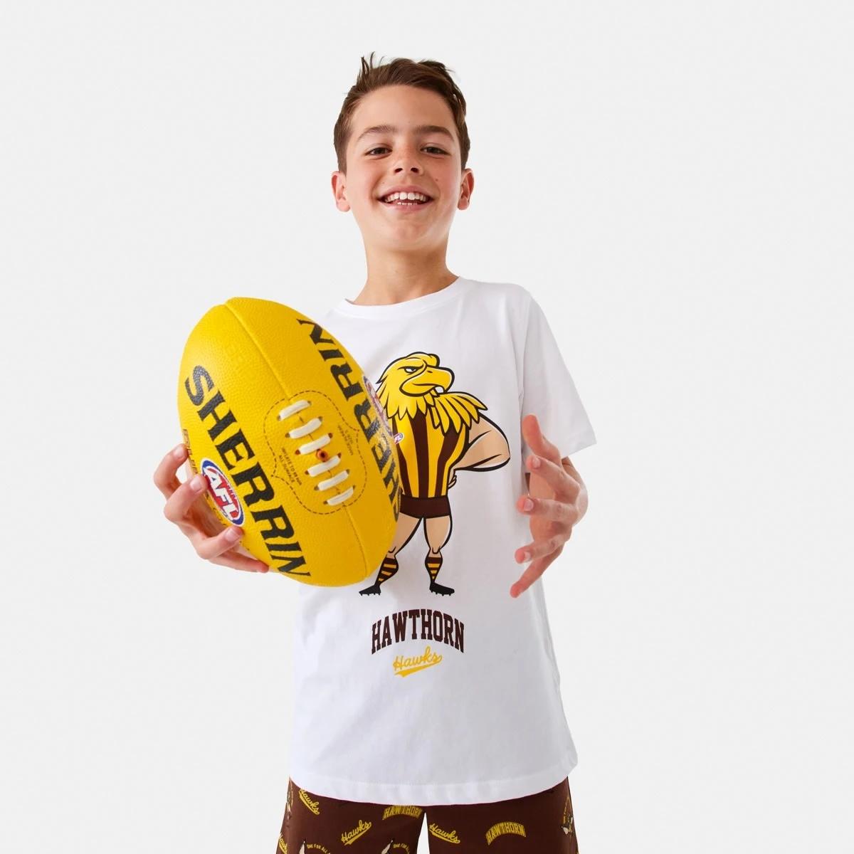 2 Active Kids AFL Pyjama Set Hawthorn, 2 of 10
