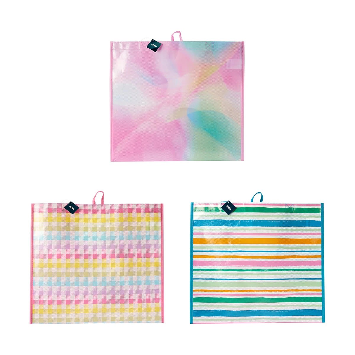 5 Laminated Reusable Bag - Assorted, 5 of 5