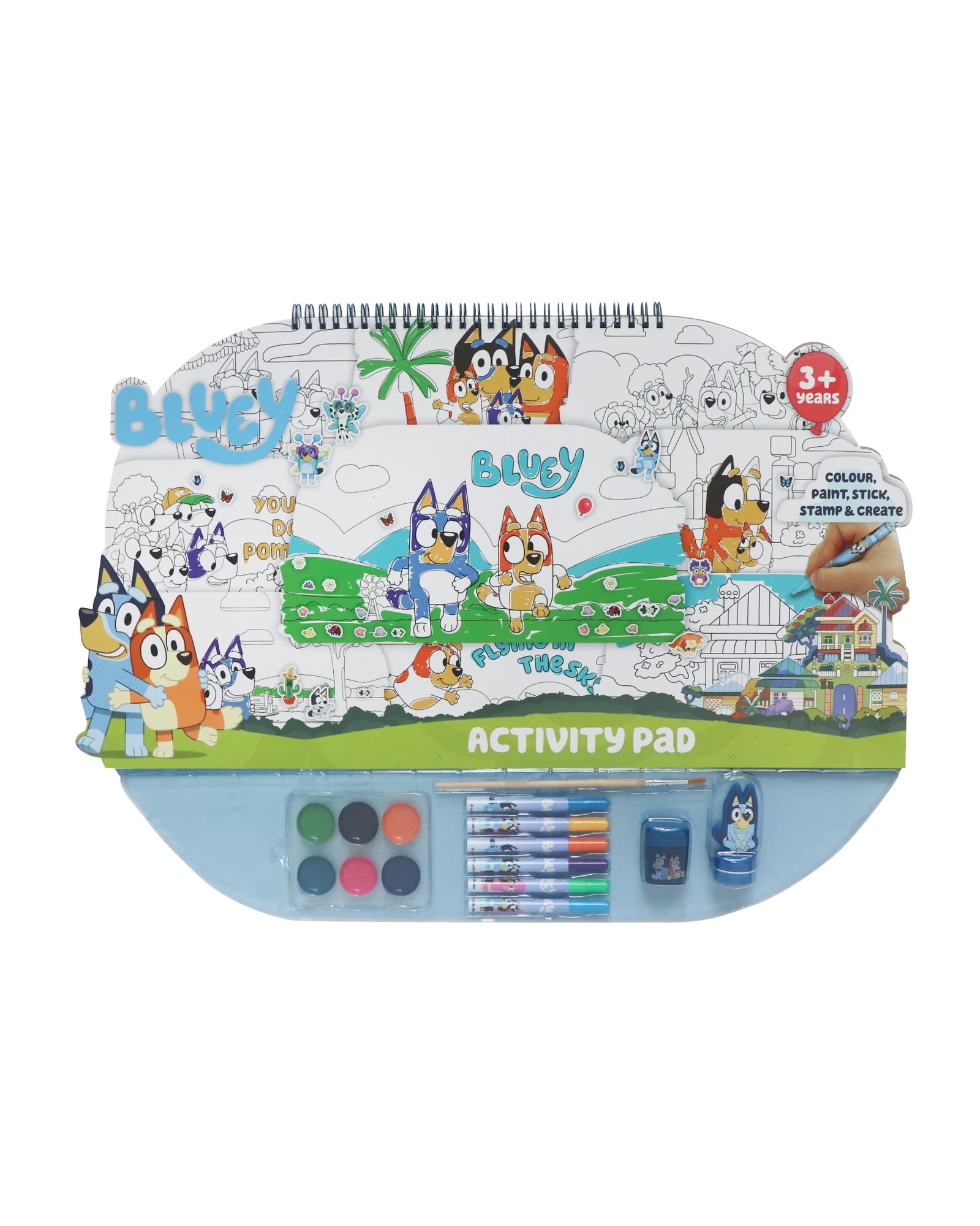 1 Bluey Activity Pad - Multi, 1 of 2