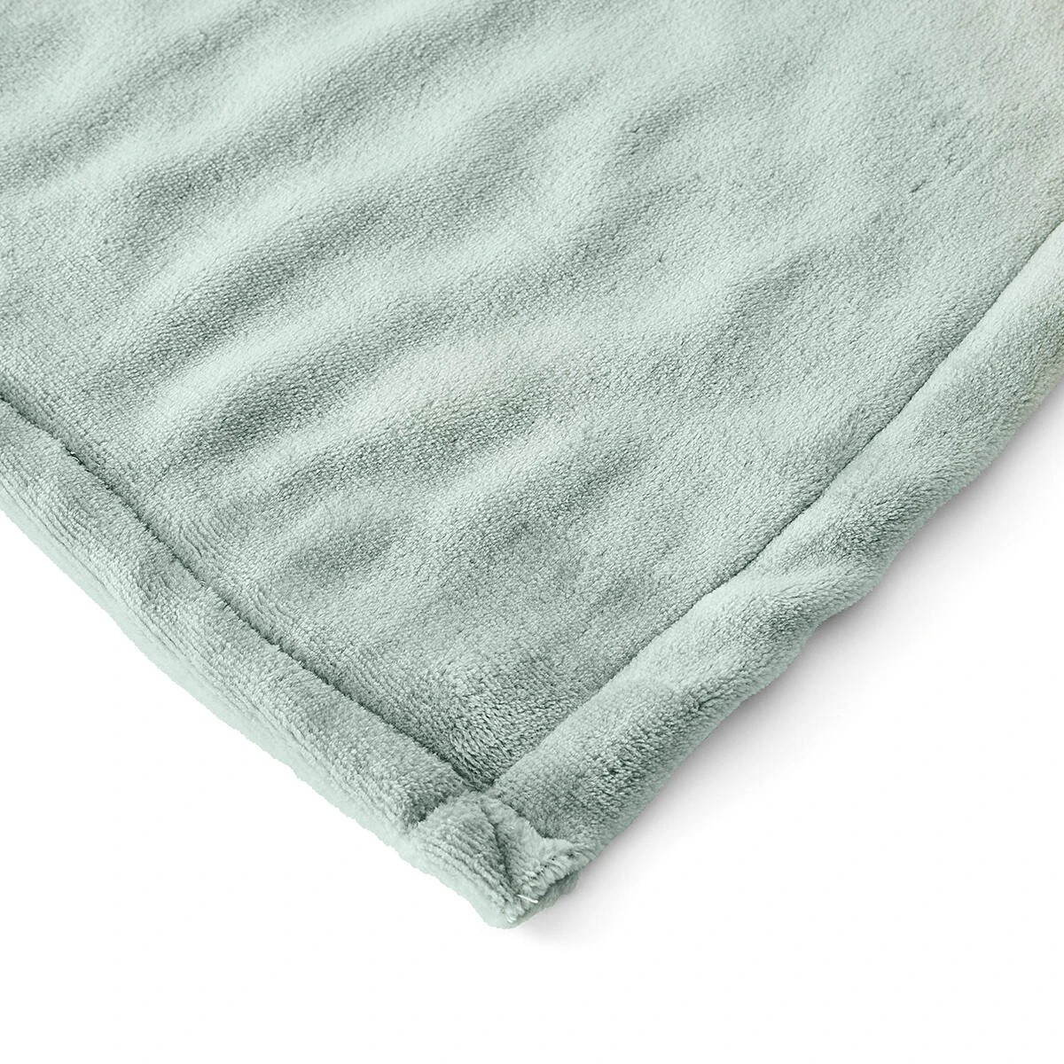 7 Sherpa Reverse Blanket - Double/Queen Bed, Sage, 7 of 7