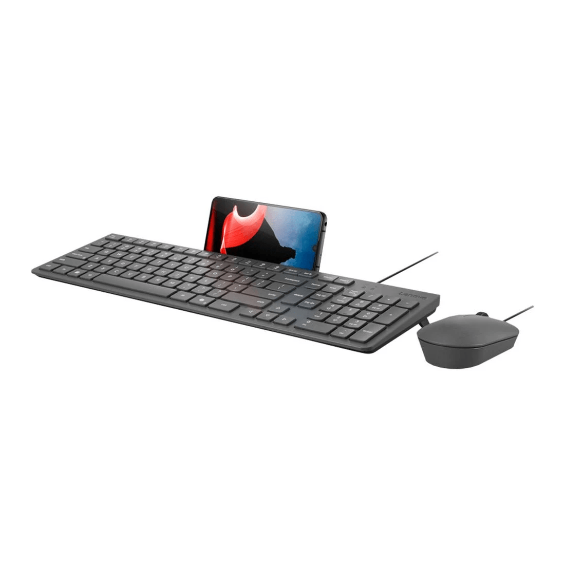 7 Lenovo 310 USB-A Keyboard and Mouse Combo Grey, 7 of 8