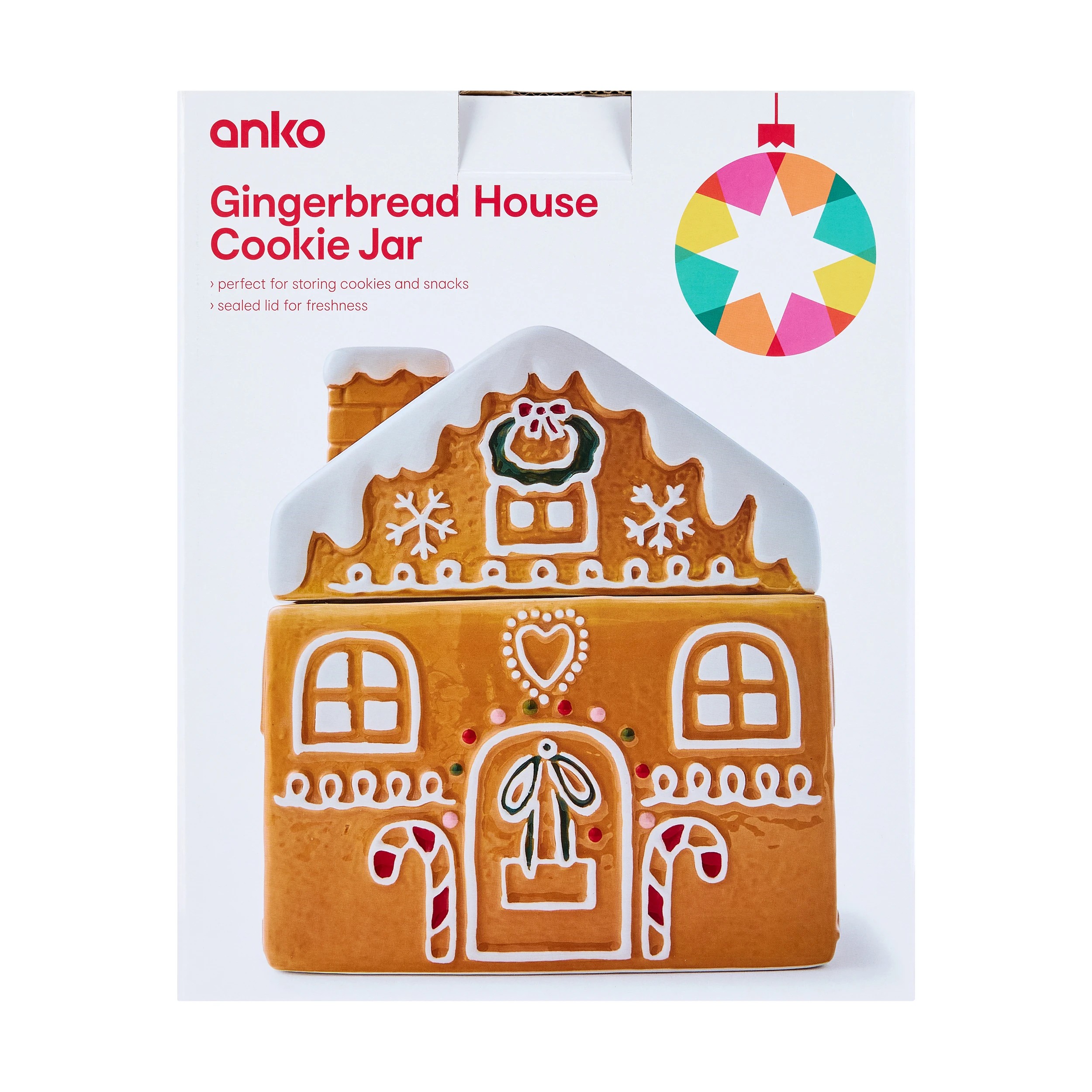 9 Gingerbread House Cookie Jar, 9 of 9