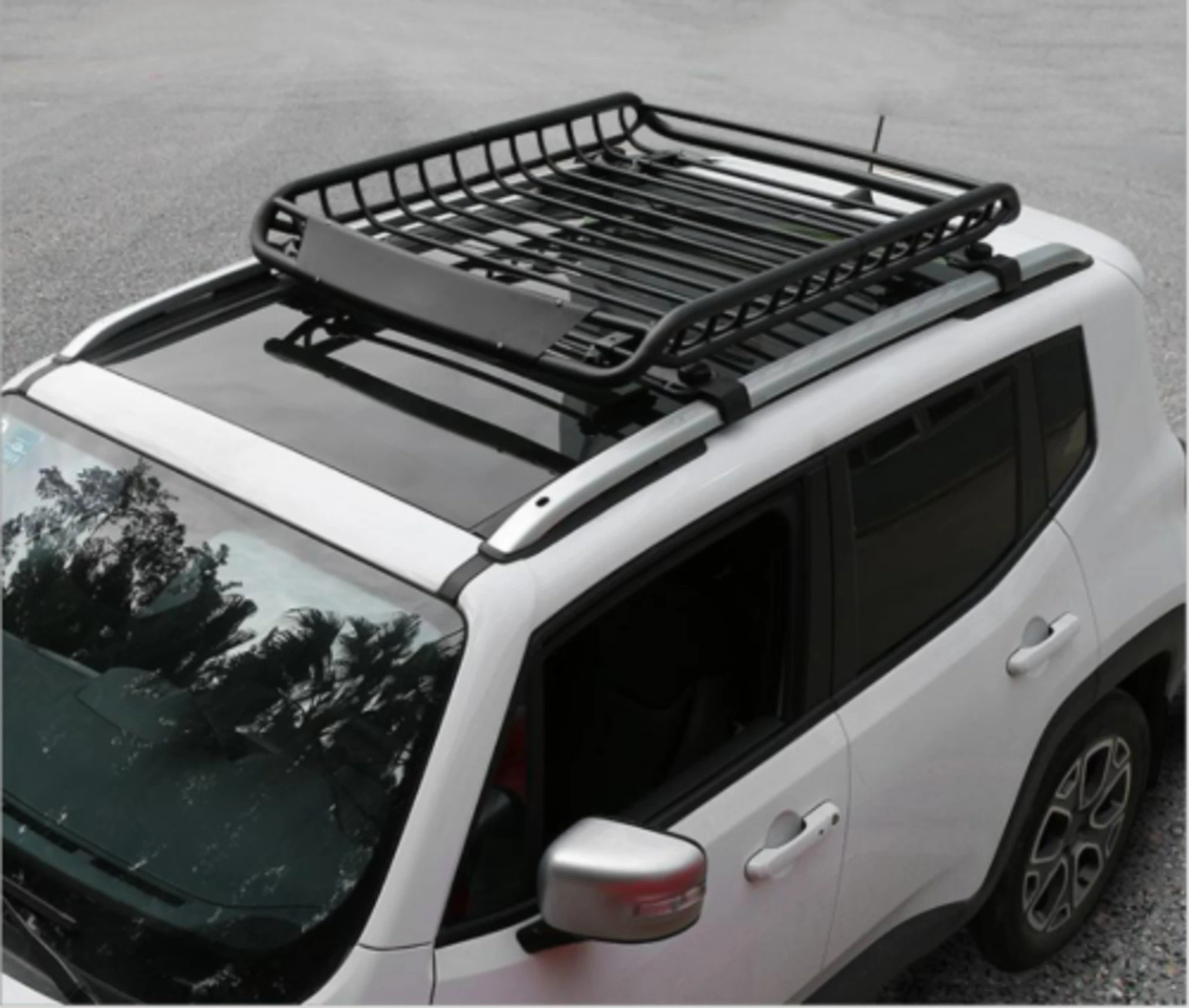 2 Elora Car Roof Rack Cross Bars Basket Luggage Carrier Vehicle Cargo, 2 of 8