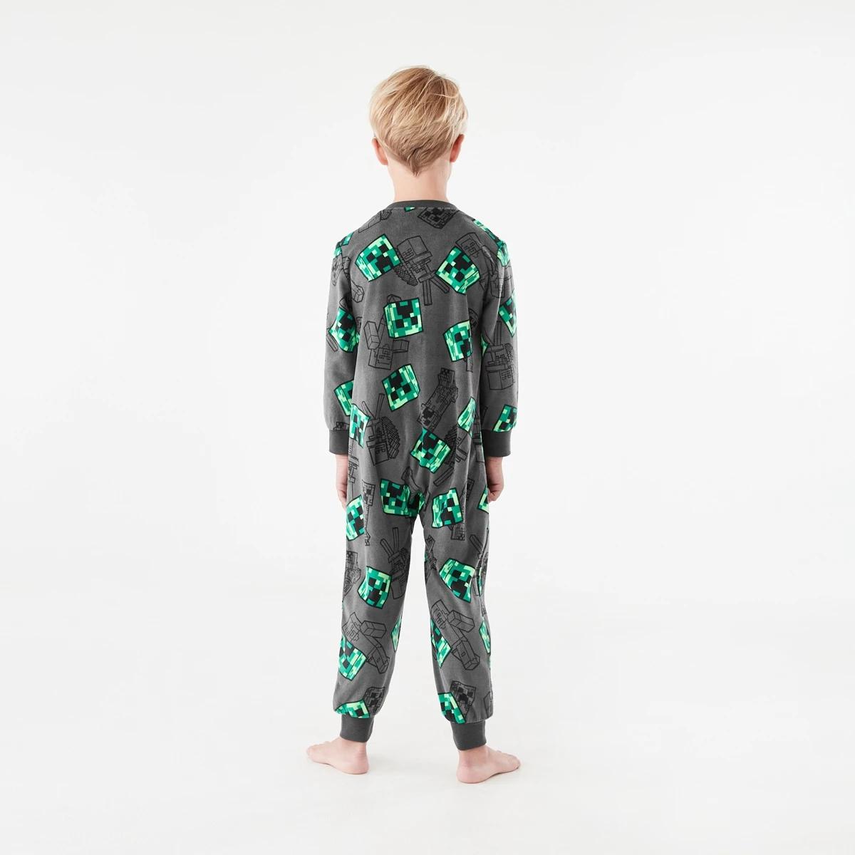 2 Minecraft License All-In-One Sleepsuit Minecraft, 2 of 9