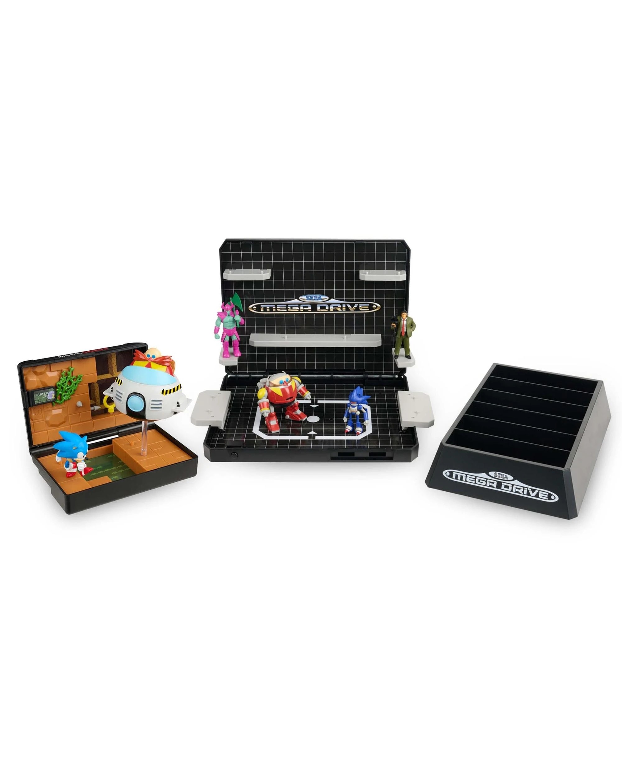 2 Console Heroes Sega Mega Drive Supervillain Bundle Diorama, 2 of 10