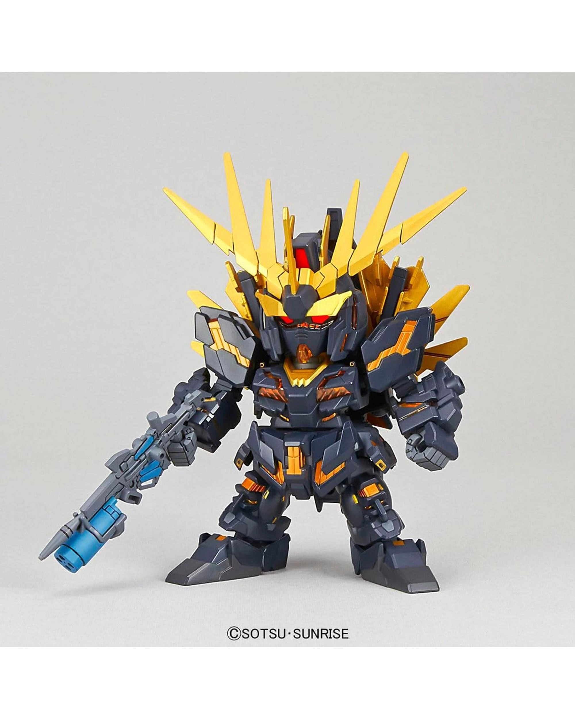 7 Bandai Gundam SD EX-Standard 015 Unicorn Gundam 02 Banshee Norn Destroy Mode Model Kit, 7 of 8